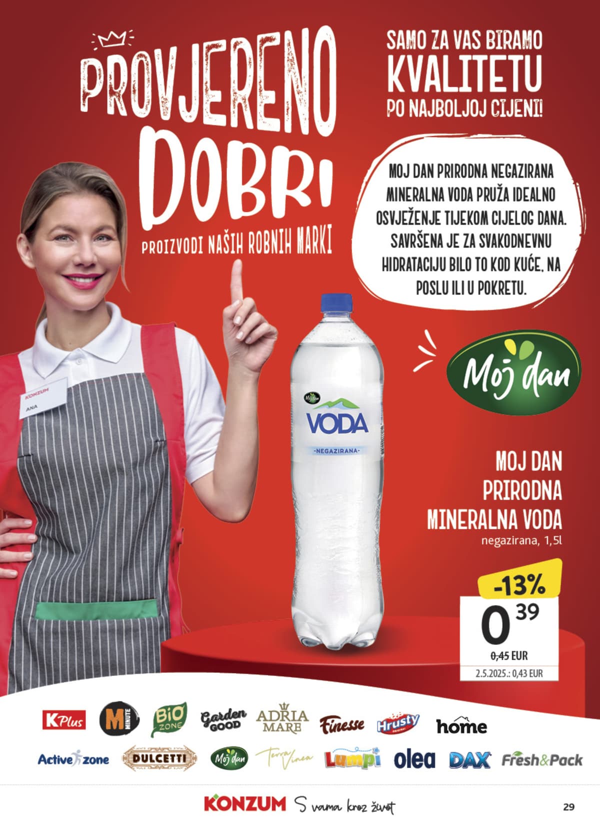Stranica 29. Konzum kataloga - Tjedna Akcija od 11.05.2026.