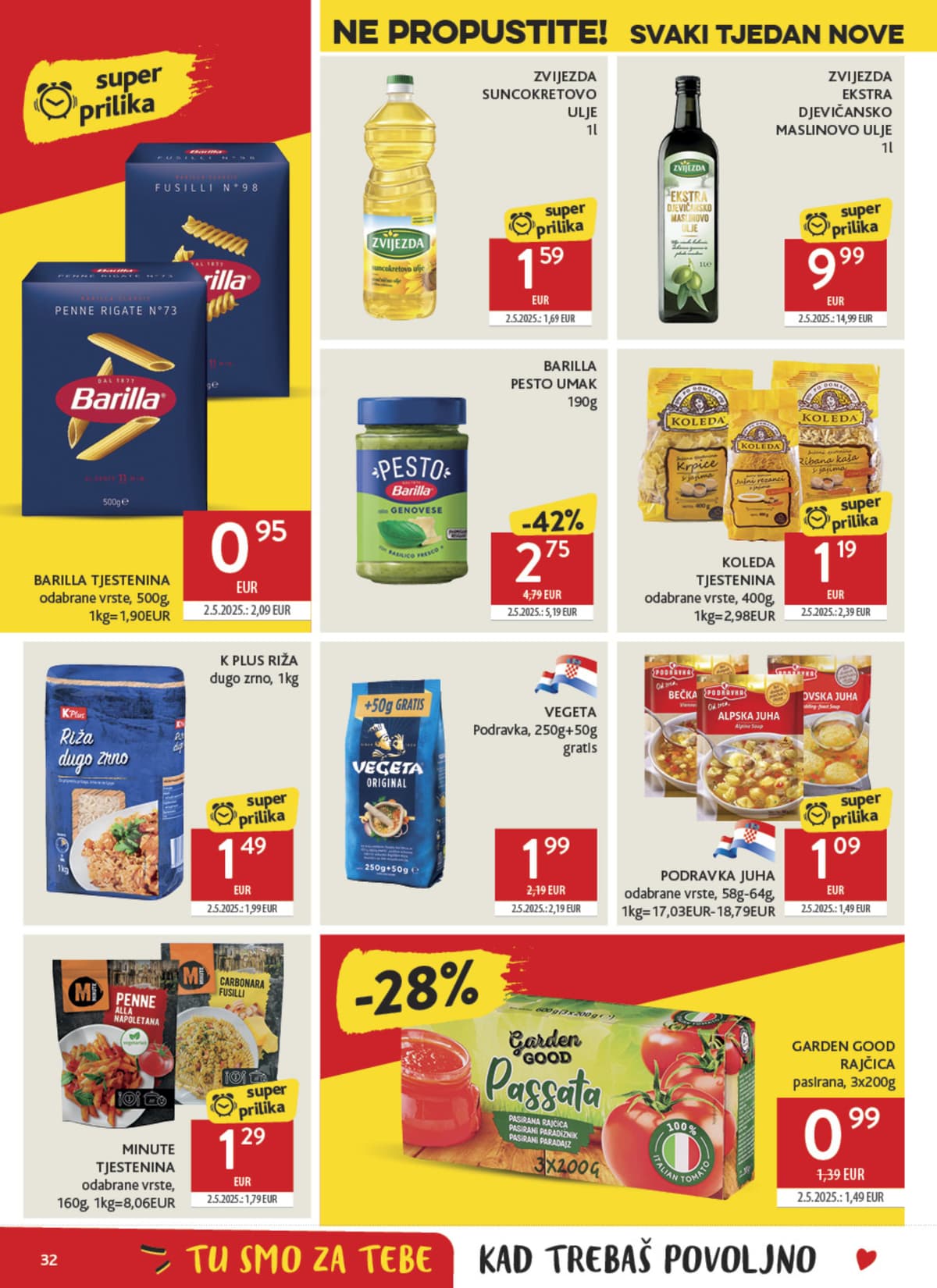 Stranica 32. Konzum kataloga - Tjedna Akcija od 11.05.2026.