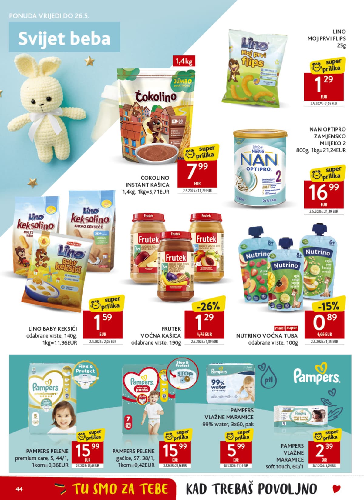 Stranica 44. Konzum kataloga - Tjedna Akcija od 11.05.2026.