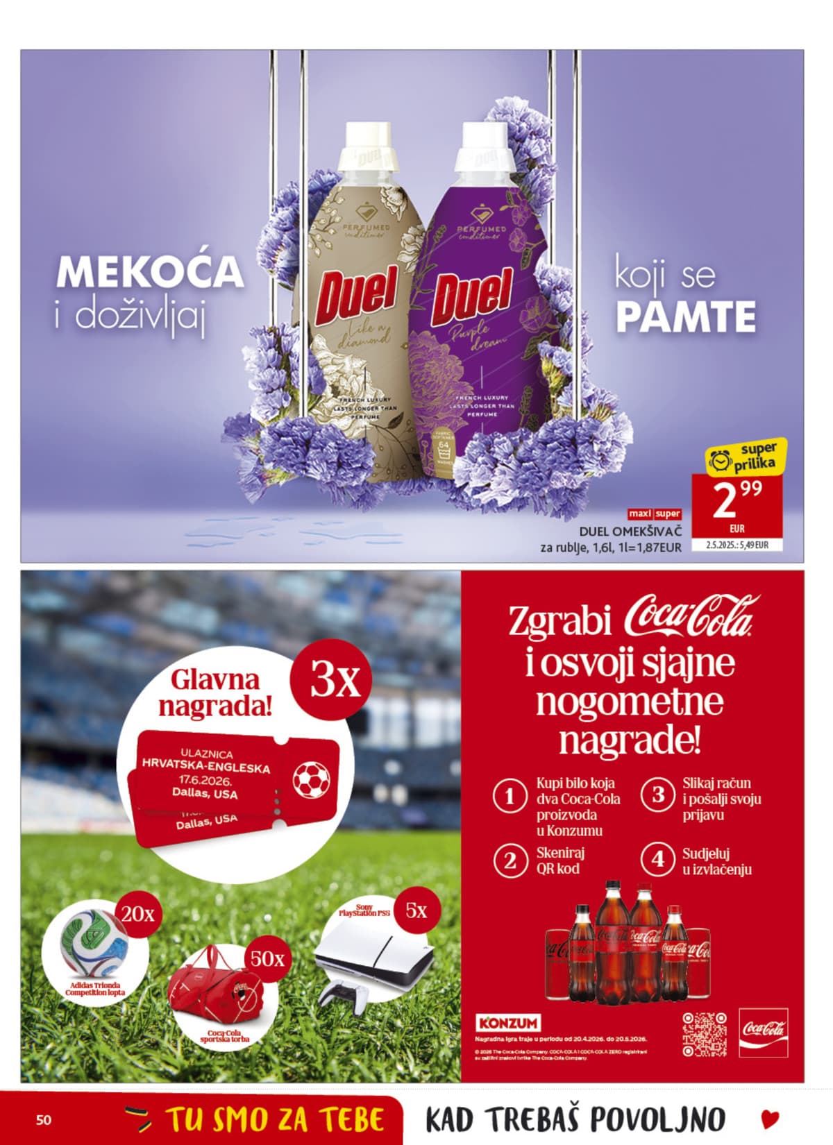 Stranica 50. Konzum kataloga - Tjedna Akcija od 11.05.2026.