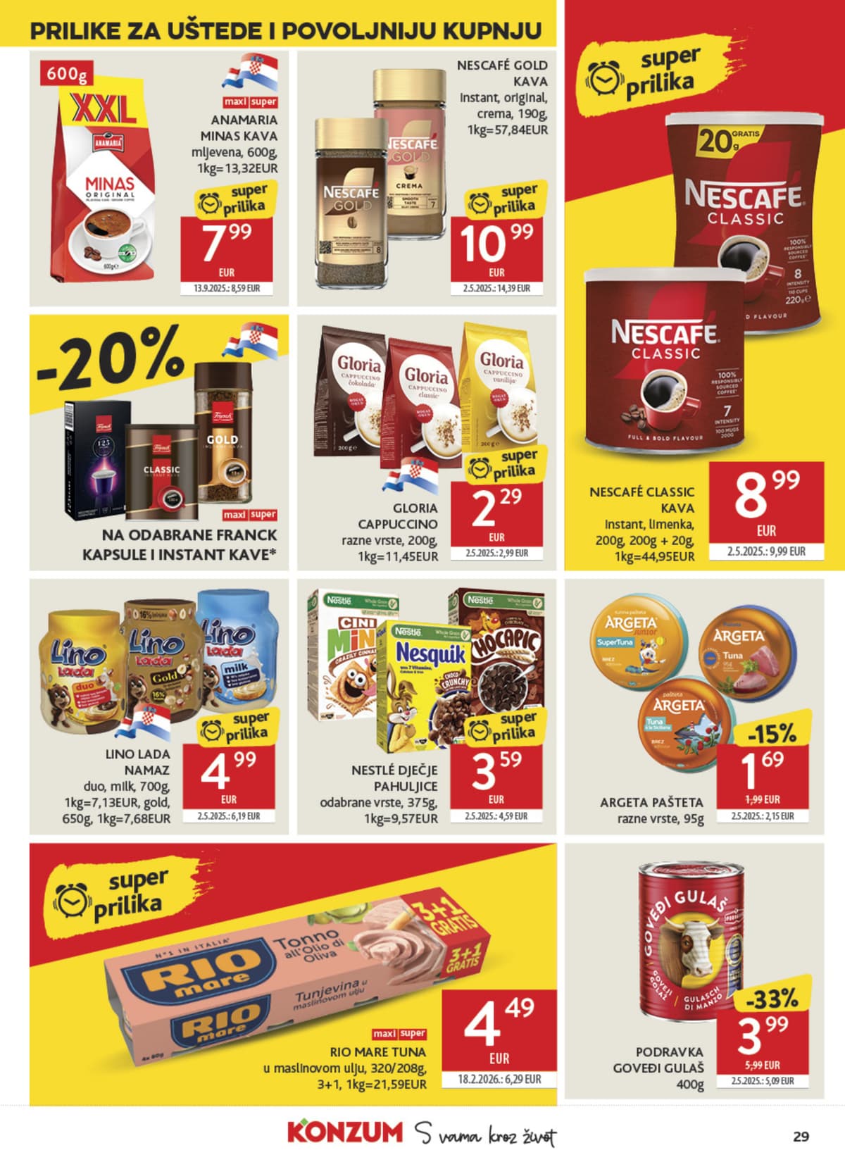 Stranica 29. Konzum kataloga - Tjedna Akcija