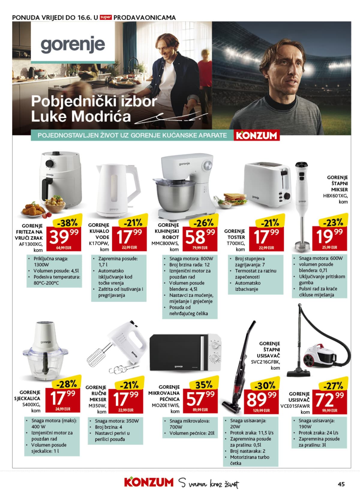 Stranica 45. Konzum kataloga - Tjedna Akcija