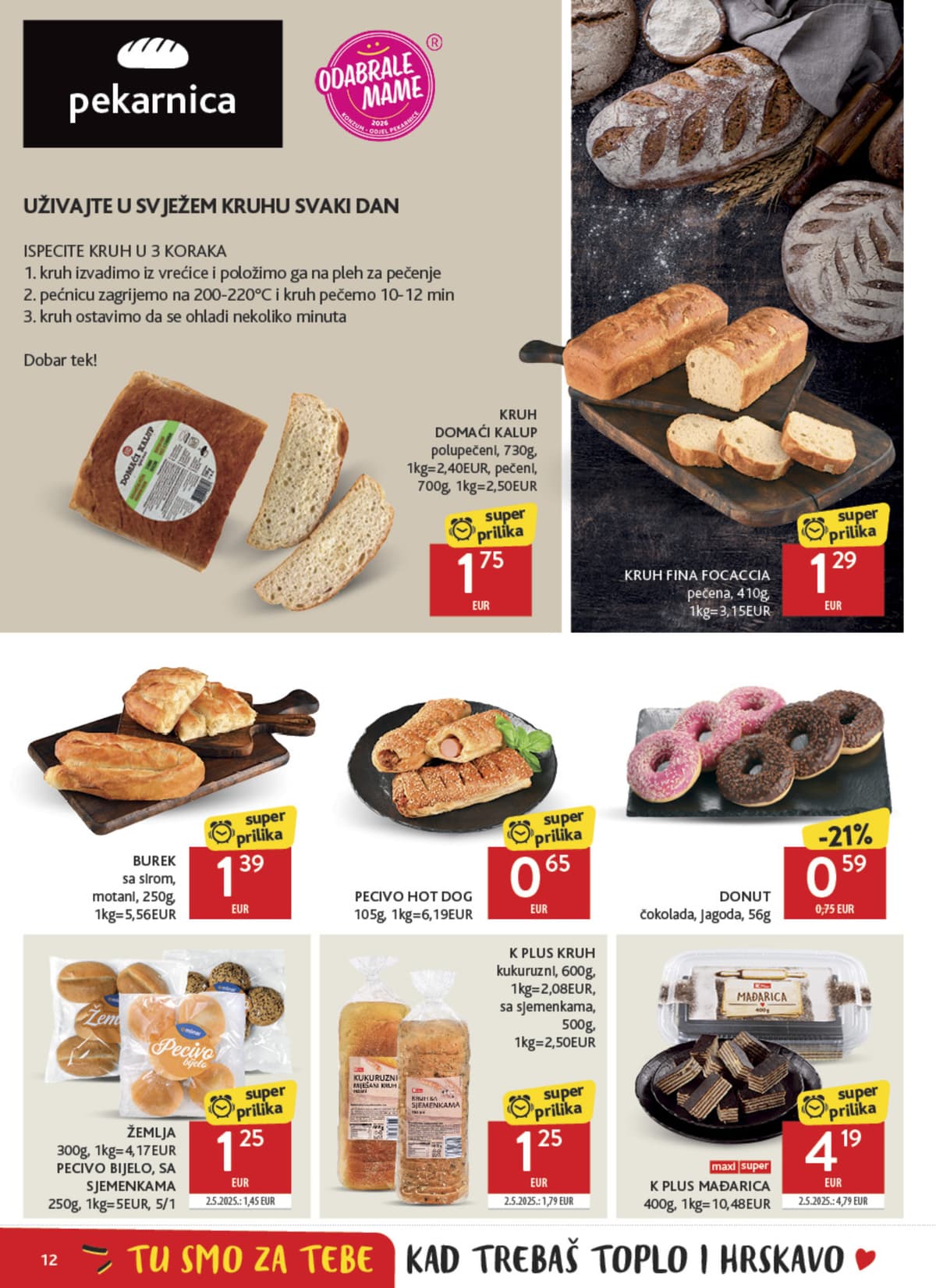 Stranica 12. Konzum kataloga - Tjedna Akcija od 25.05.2026.