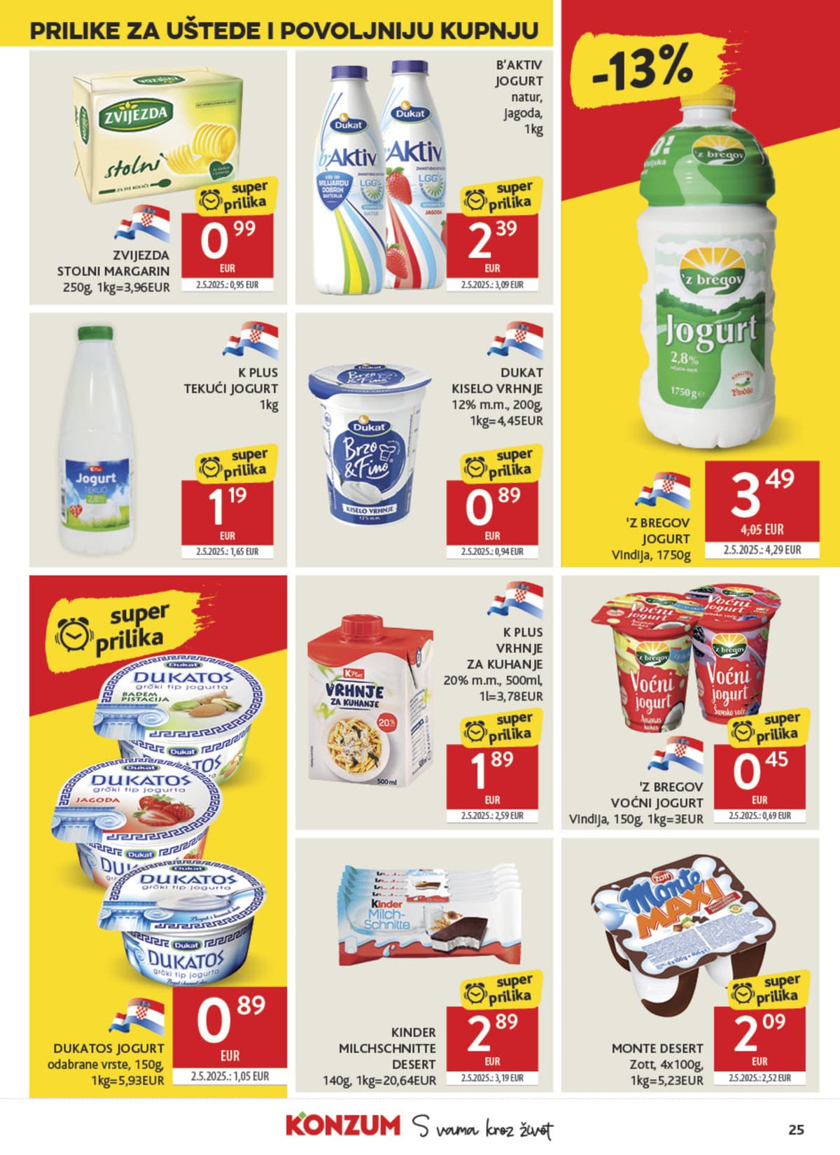 Stranica 25. Konzum kataloga - Tjedna Akcija od 25.05.2026.