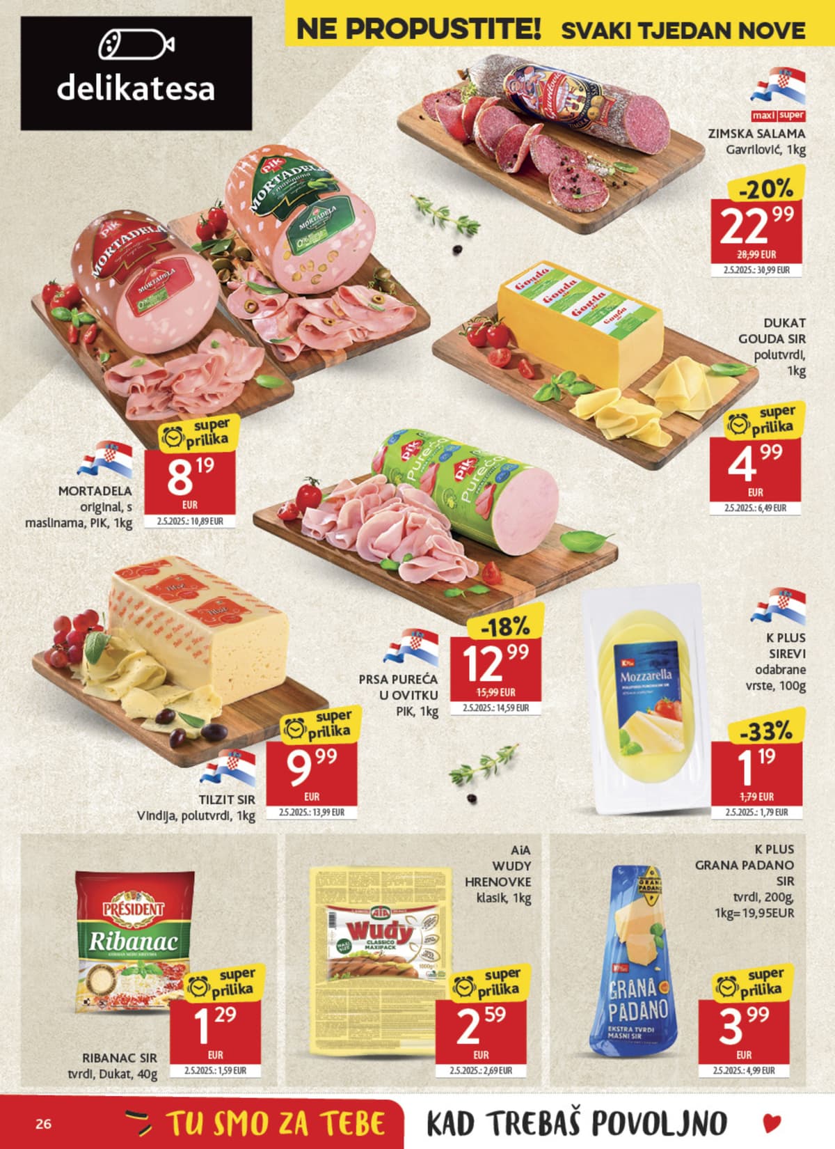 Stranica 26. Konzum kataloga - Tjedna Akcija od 25.05.2026.