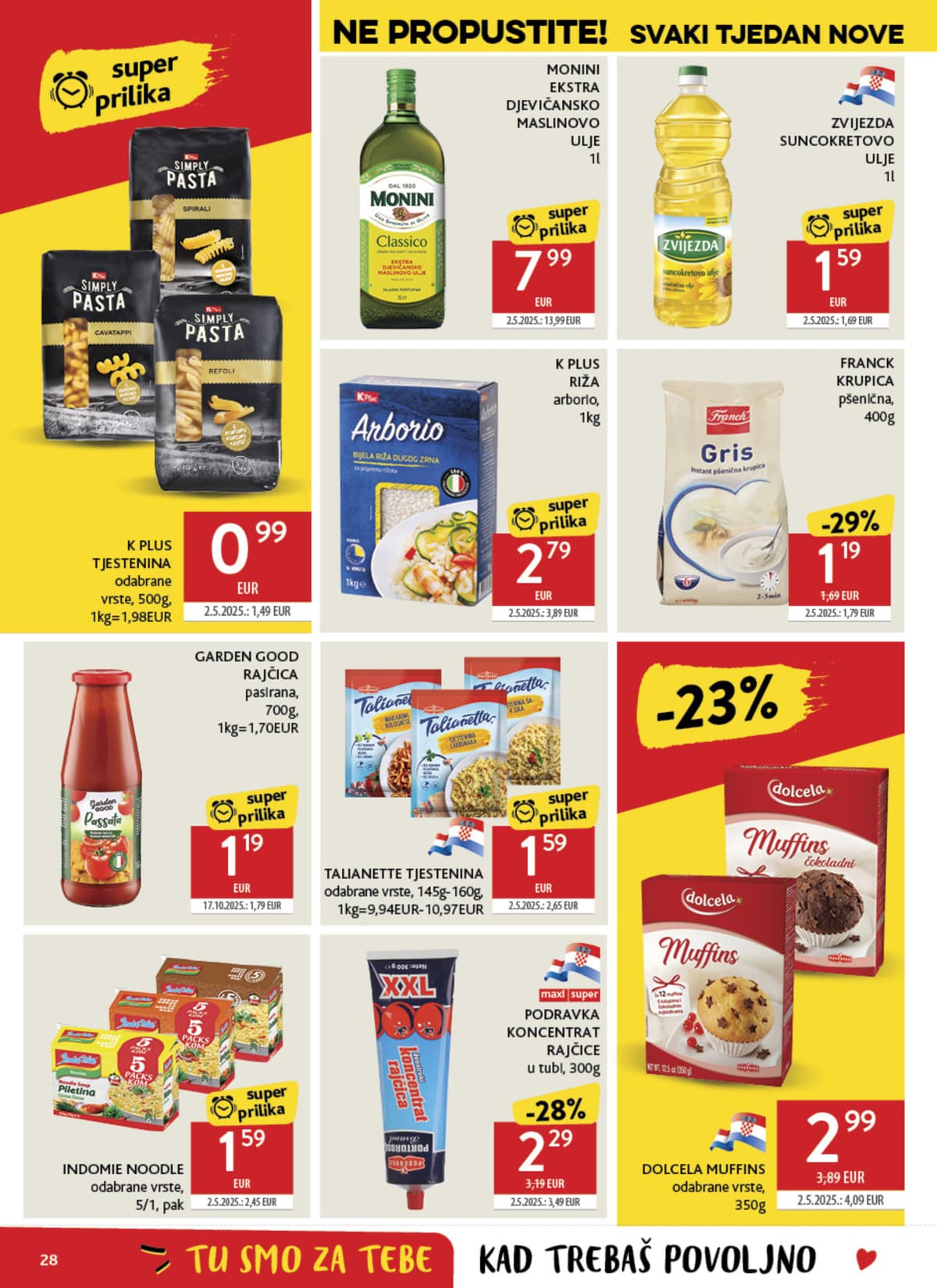 Stranica 28. Konzum kataloga - Tjedna Akcija od 25.05.2026.