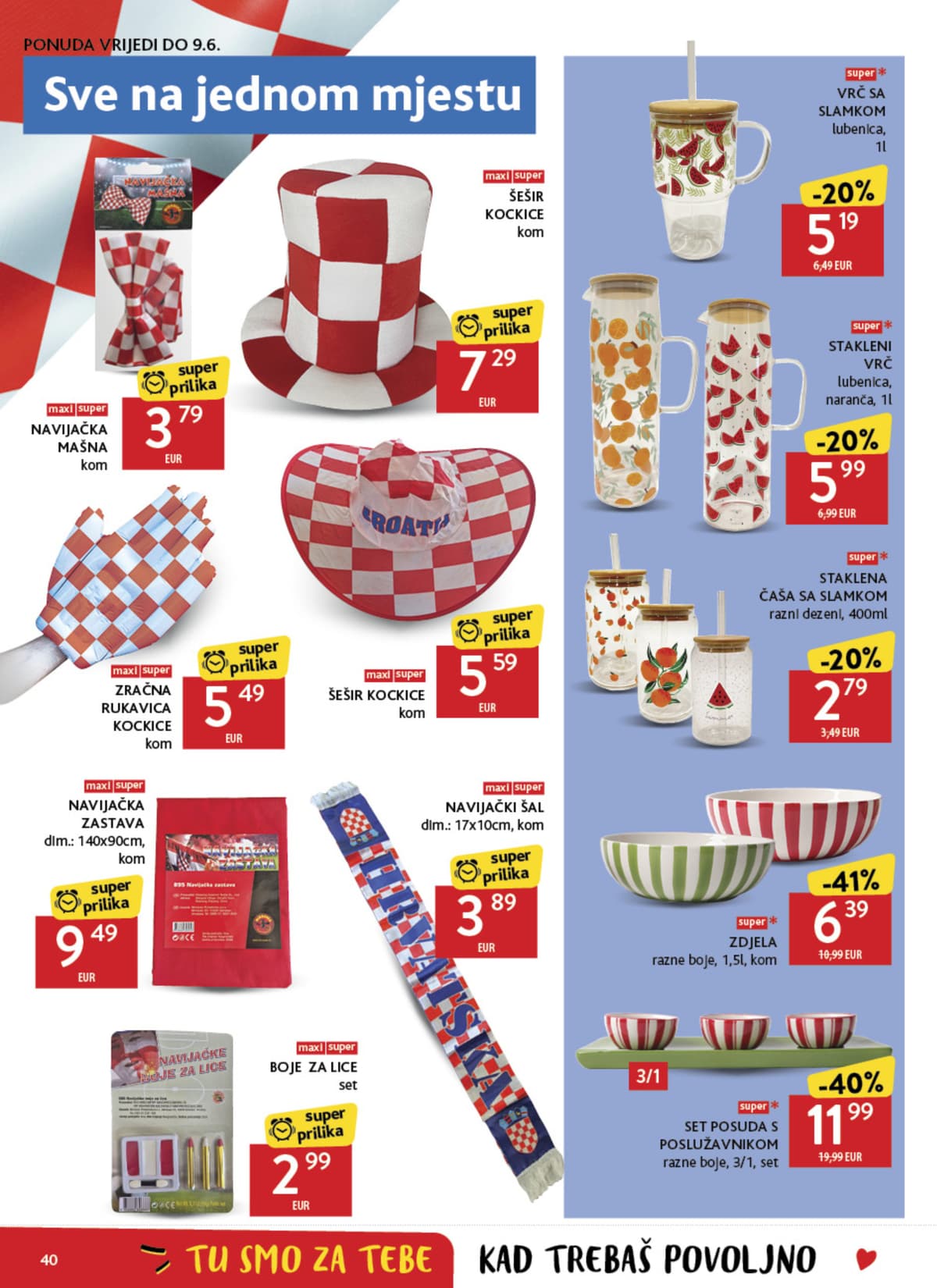 Stranica 40. Konzum kataloga - Tjedna Akcija od 25.05.2026.