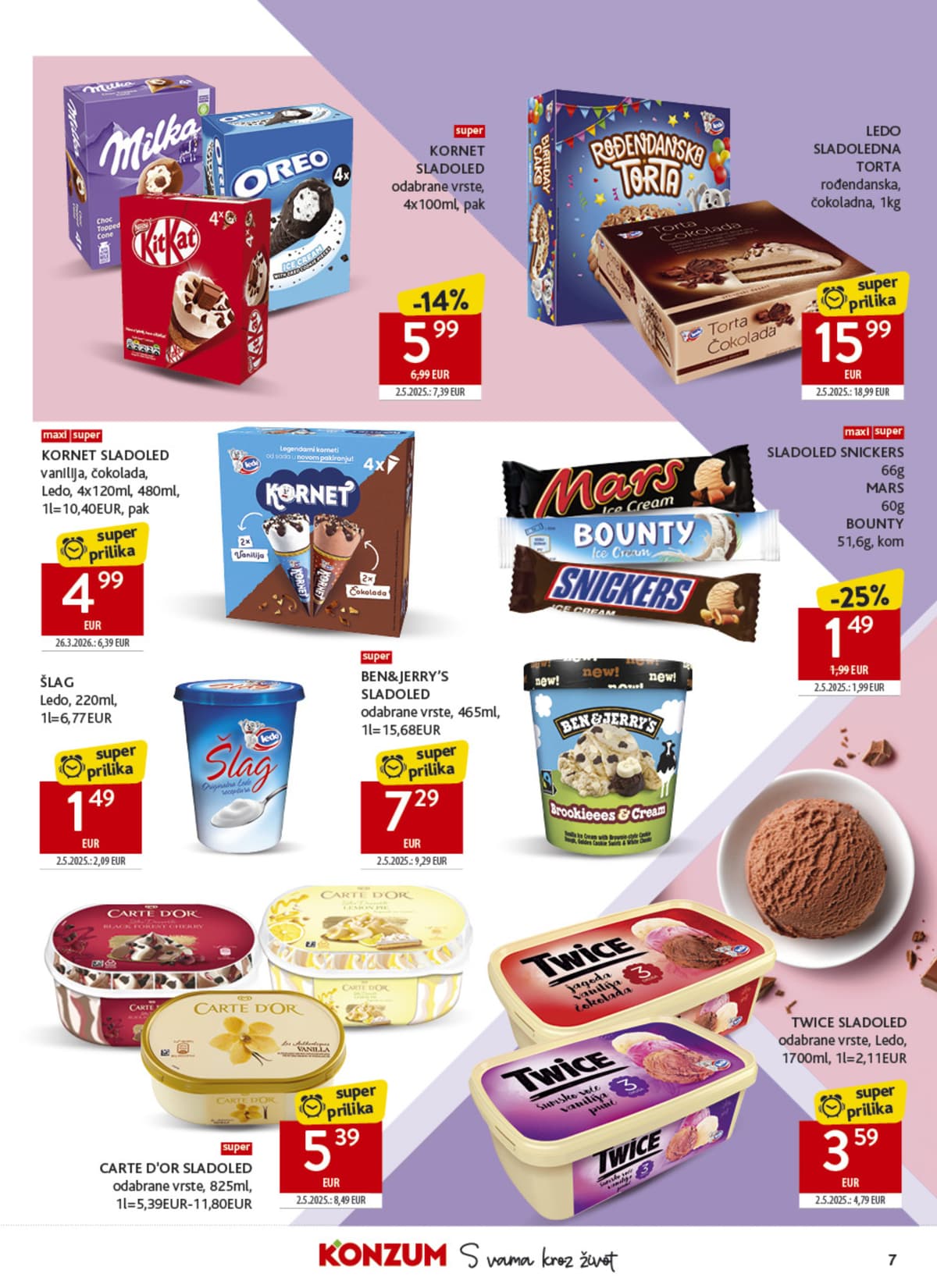 Stranica 7. Konzum kataloga - Tjedna Akcija od 25.05.2026.