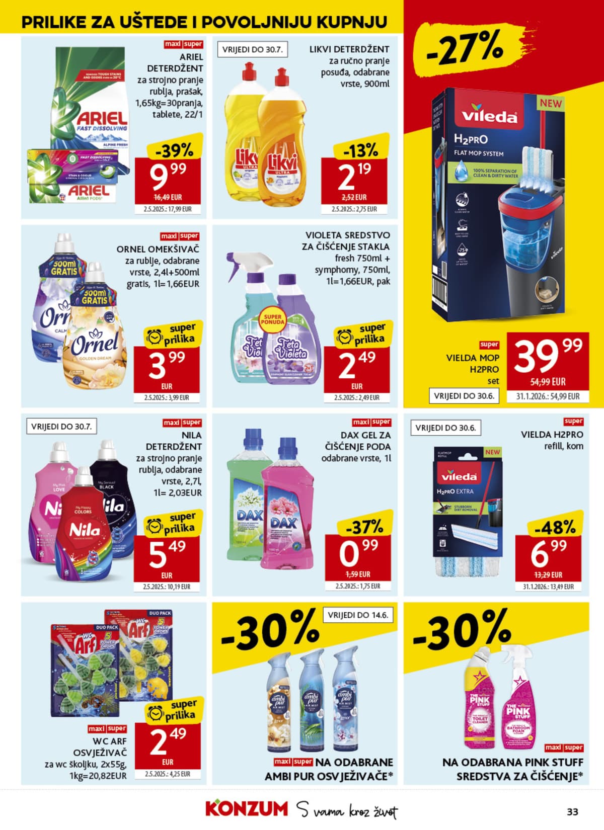 Stranica 33. Konzum kataloga - Tjedna Akcija