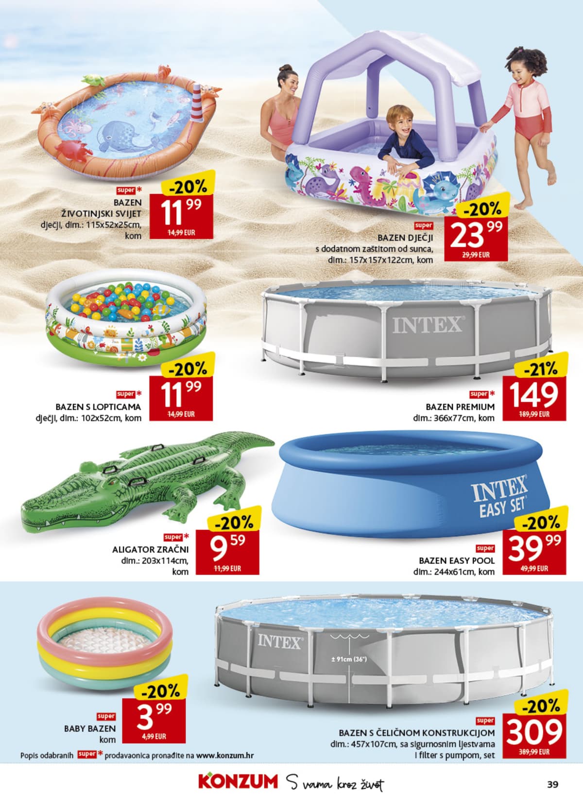 Stranica 39. Konzum kataloga - Tjedna Akcija od 01.06.2026.