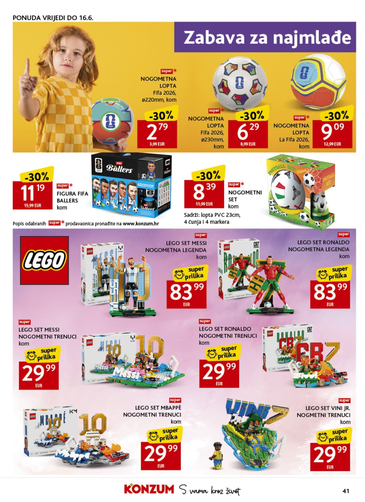 Stranica 41. Konzum kataloga - Tjedna Akcija od 01.06.2026.