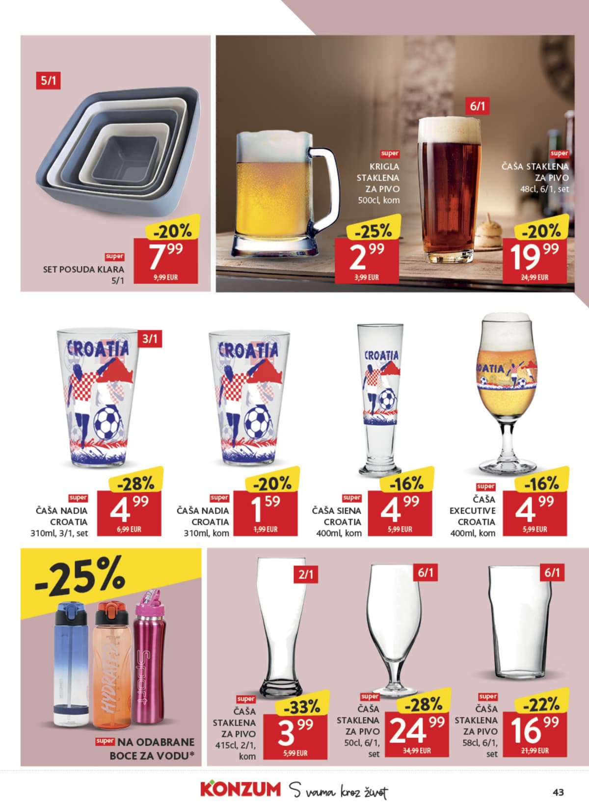 Stranica 43. Konzum kataloga - Tjedna Akcija od 01.06.2026.