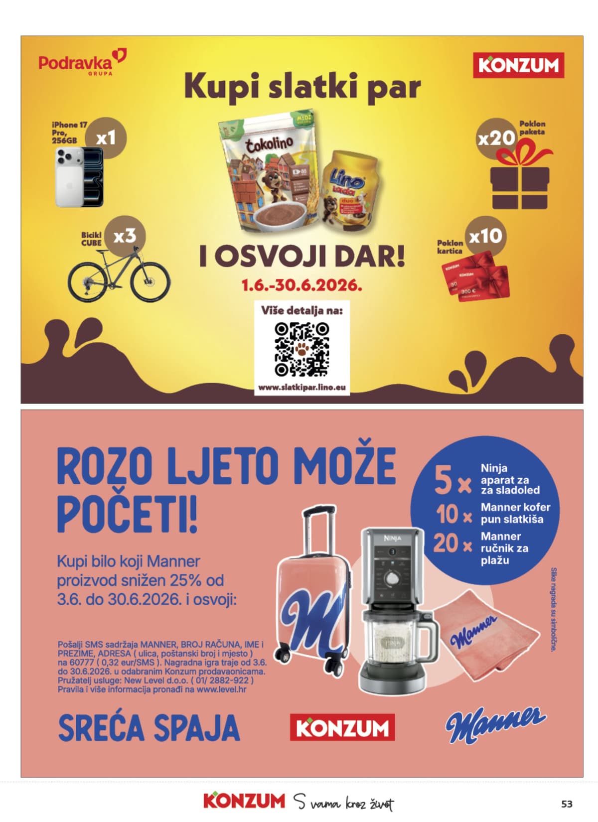 Stranica 53. Konzum kataloga - Tjedna Akcija od 01.06.2026.