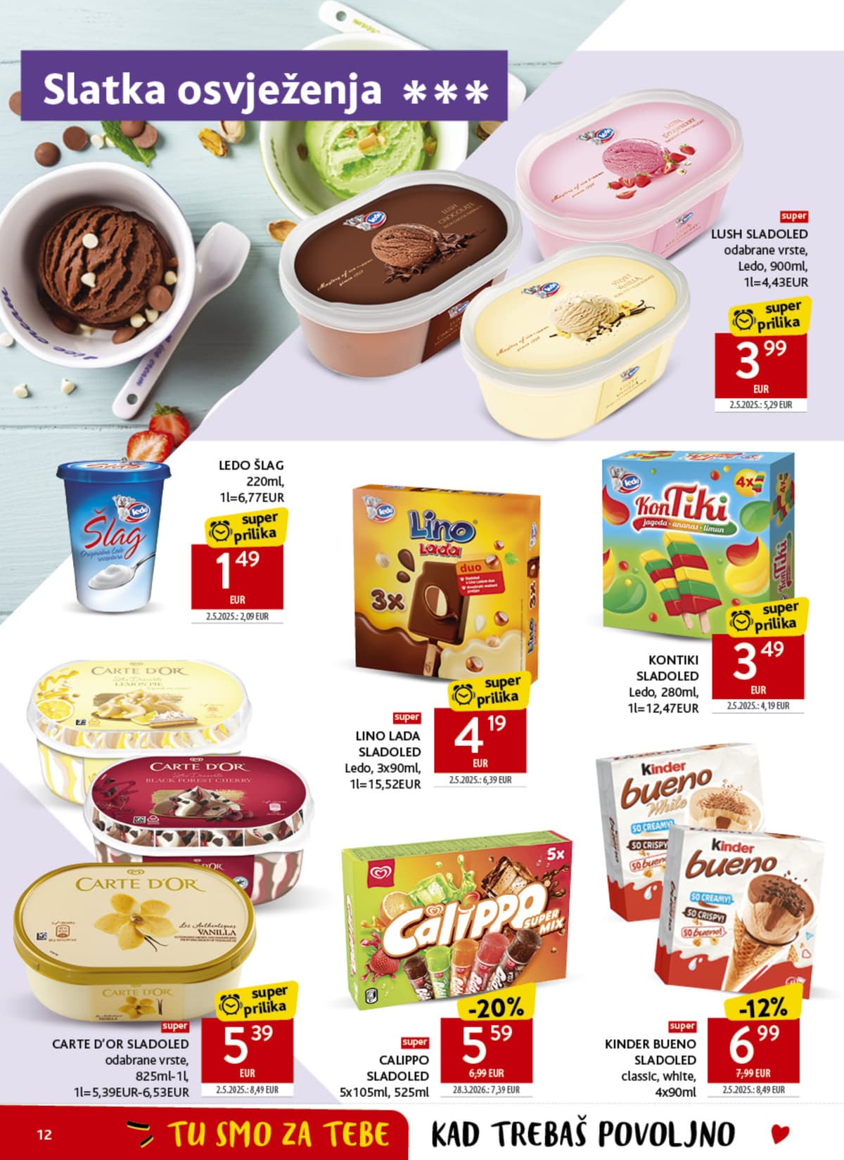Stranica 12. Konzum kataloga - Tjedna Akcija od 09.06.2026