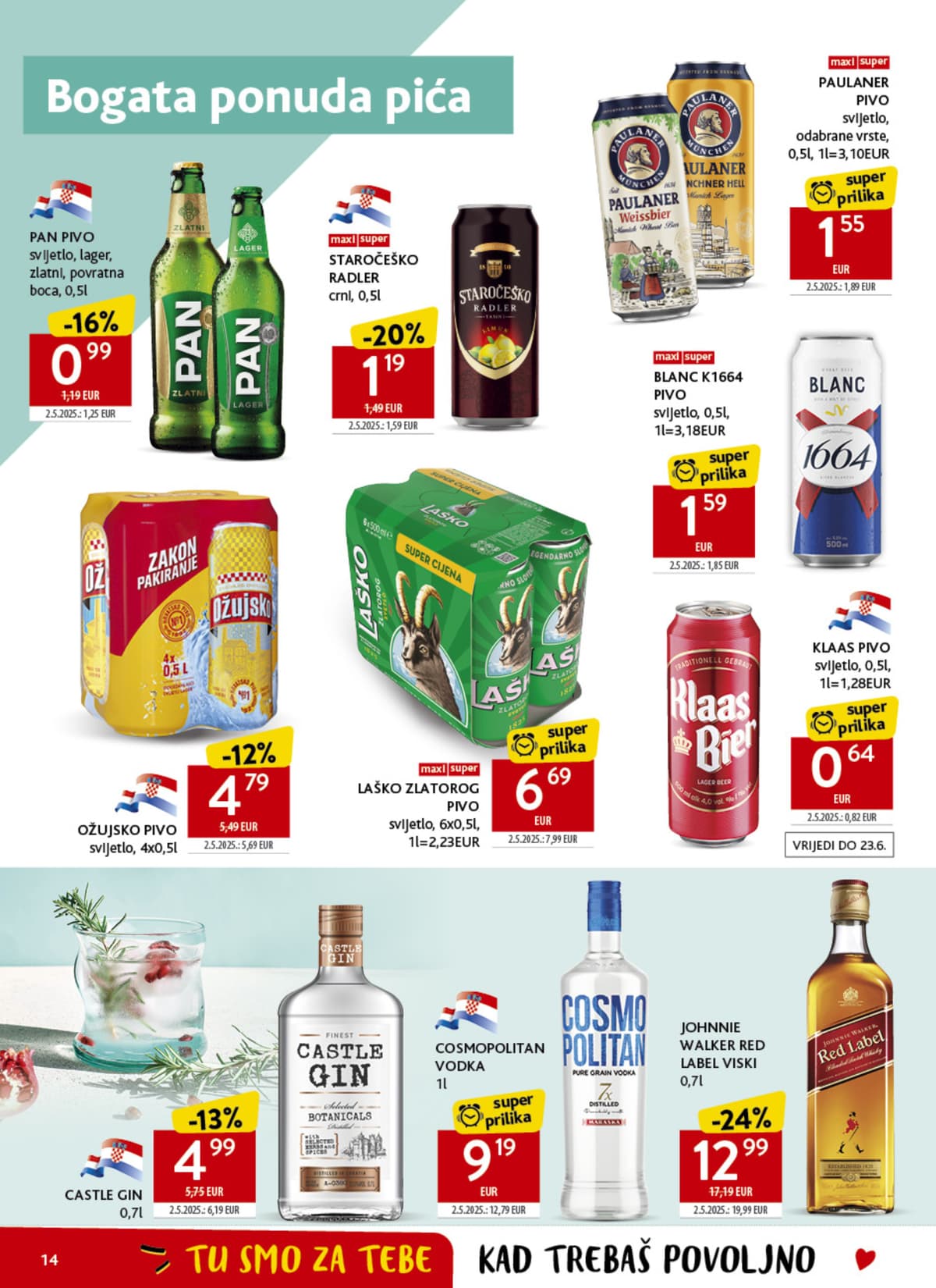 Stranica 14. Konzum kataloga - Tjedna Akcija od 09.06.2026