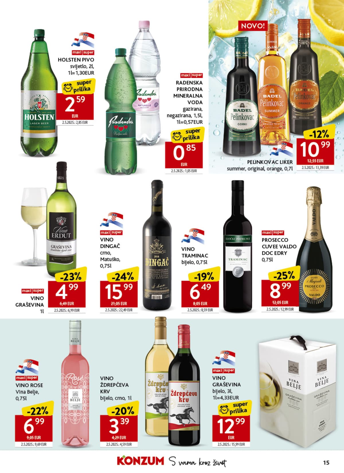 Stranica 15. Konzum kataloga - Tjedna Akcija od 09.06.2026