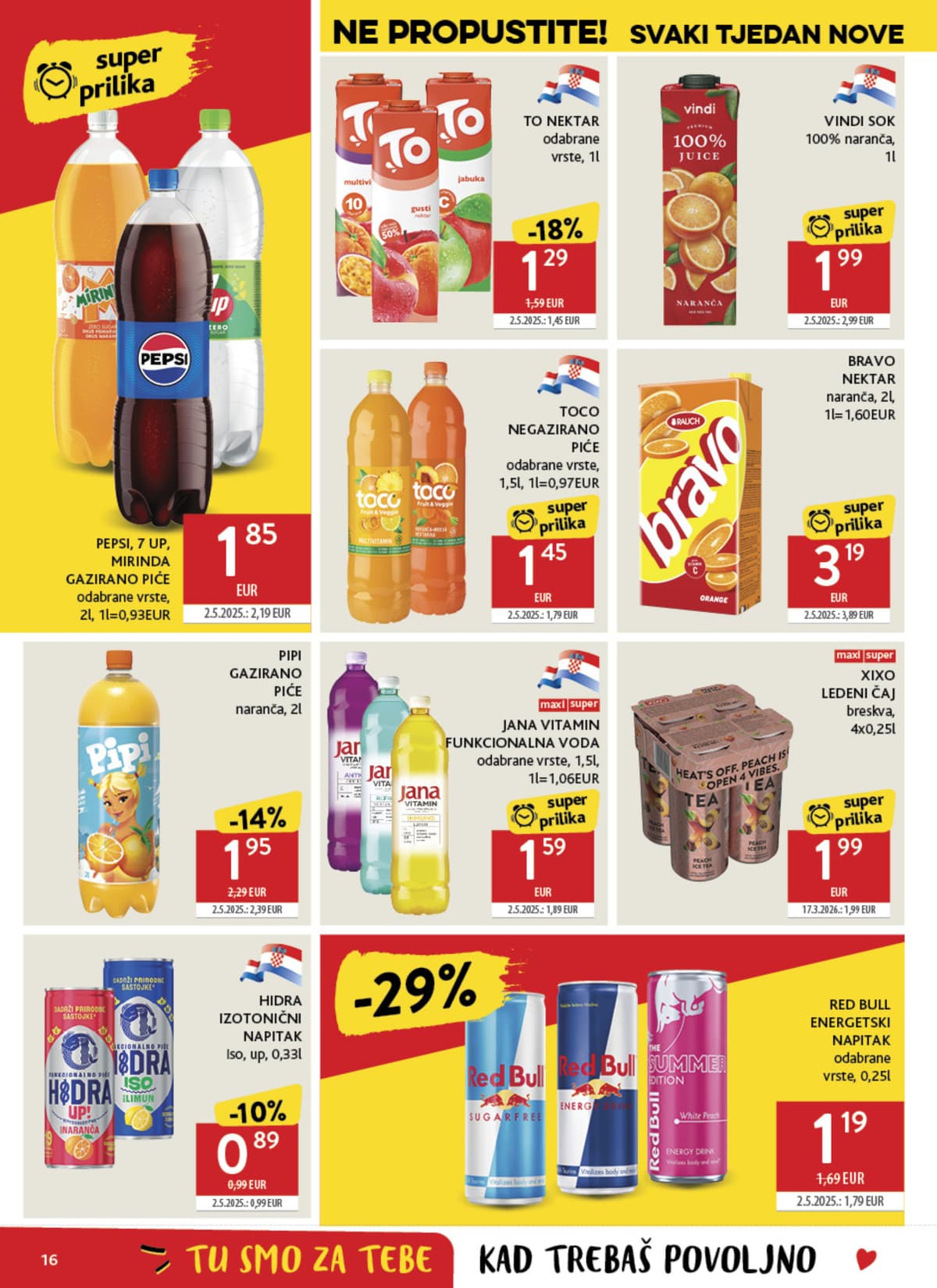 Stranica 16. Konzum kataloga - Tjedna Akcija od 09.06.2026