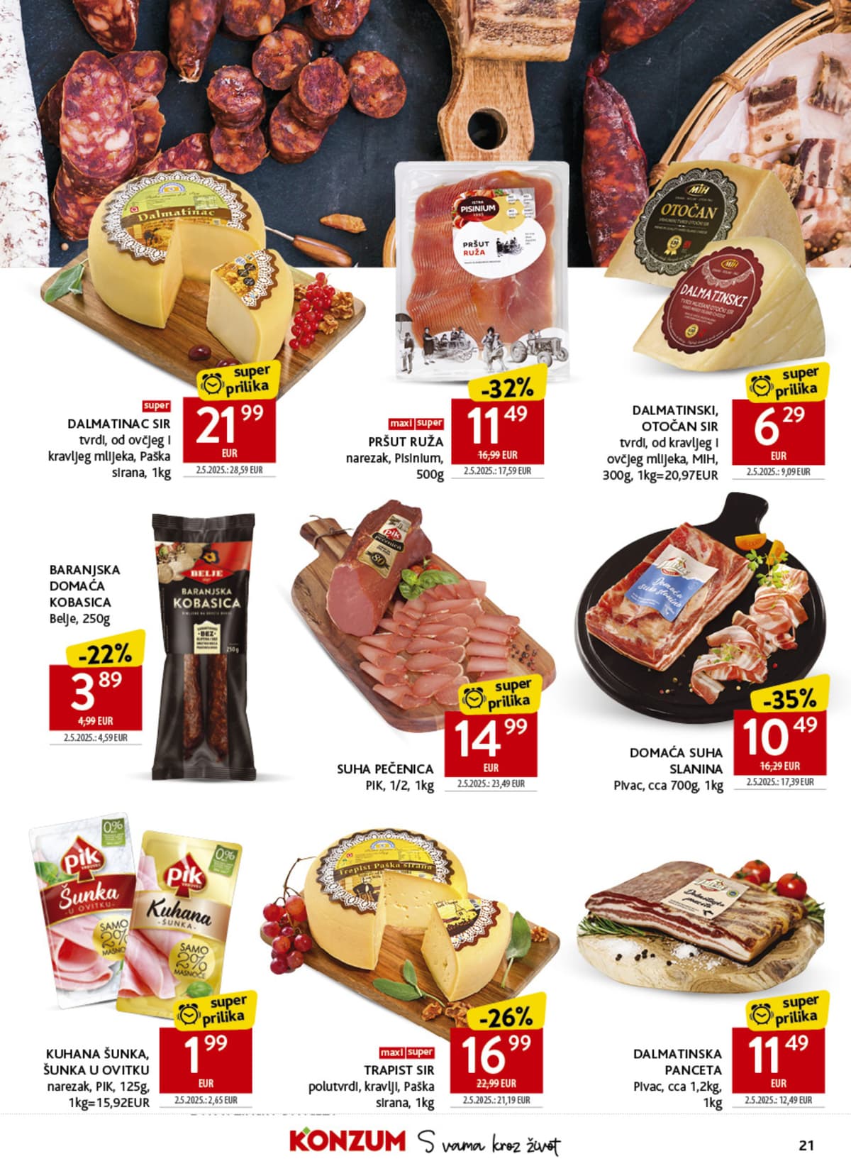 Stranica 21. Konzum kataloga - Tjedna Akcija od 09.06.2026