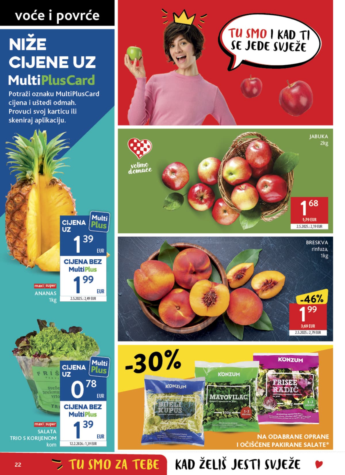 Stranica 22. Konzum kataloga - Tjedna Akcija od 09.06.2026