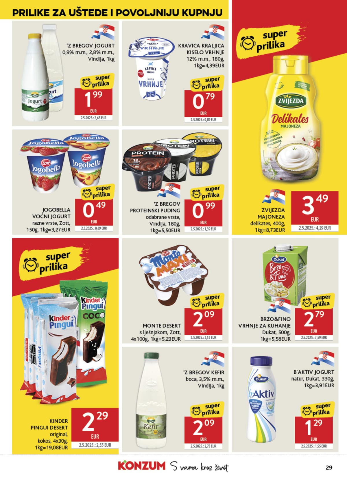 Stranica 29. Konzum kataloga - Tjedna Akcija od 09.06.2026