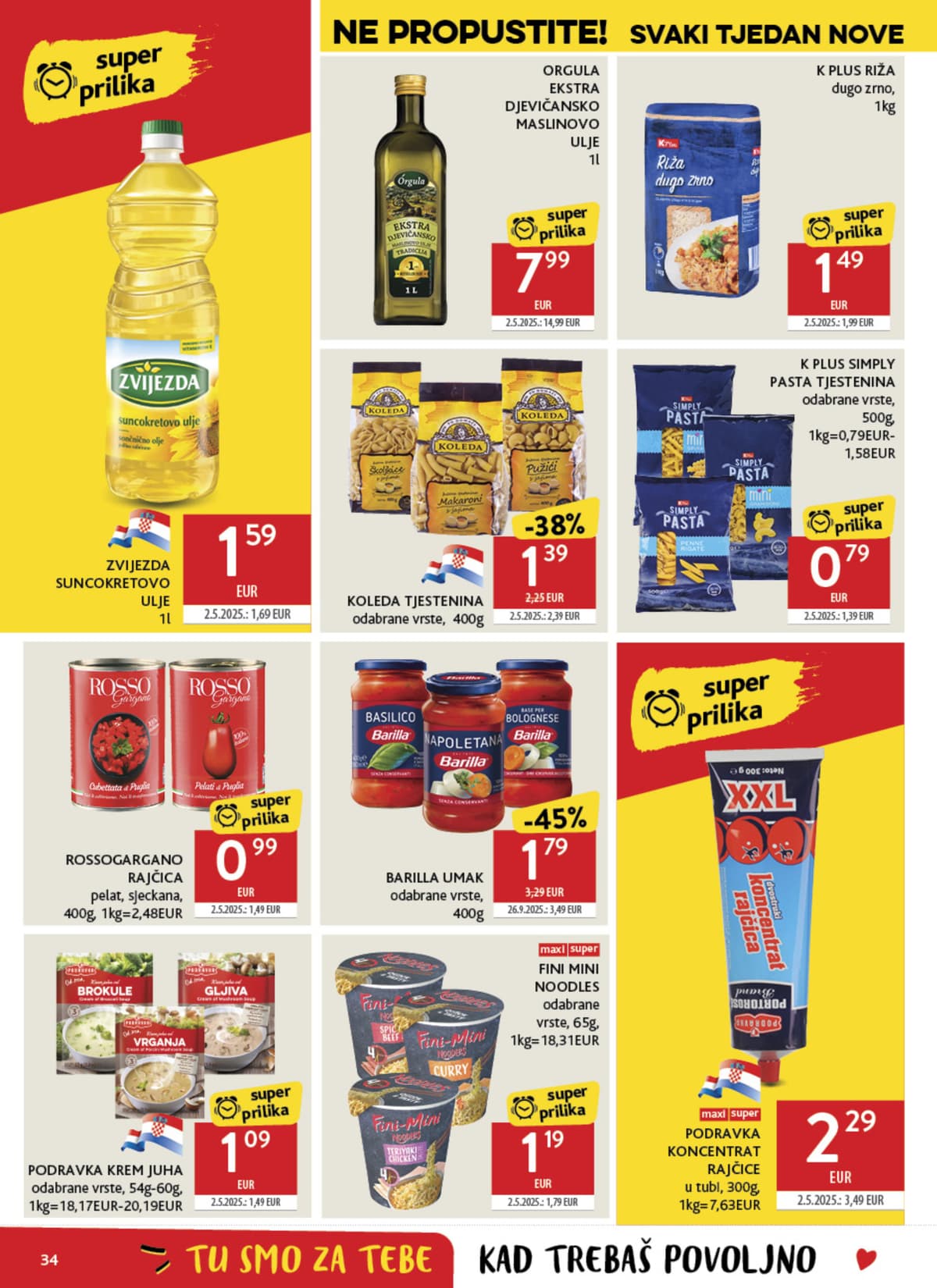 Stranica 34. Konzum kataloga - Tjedna Akcija od 09.06.2026