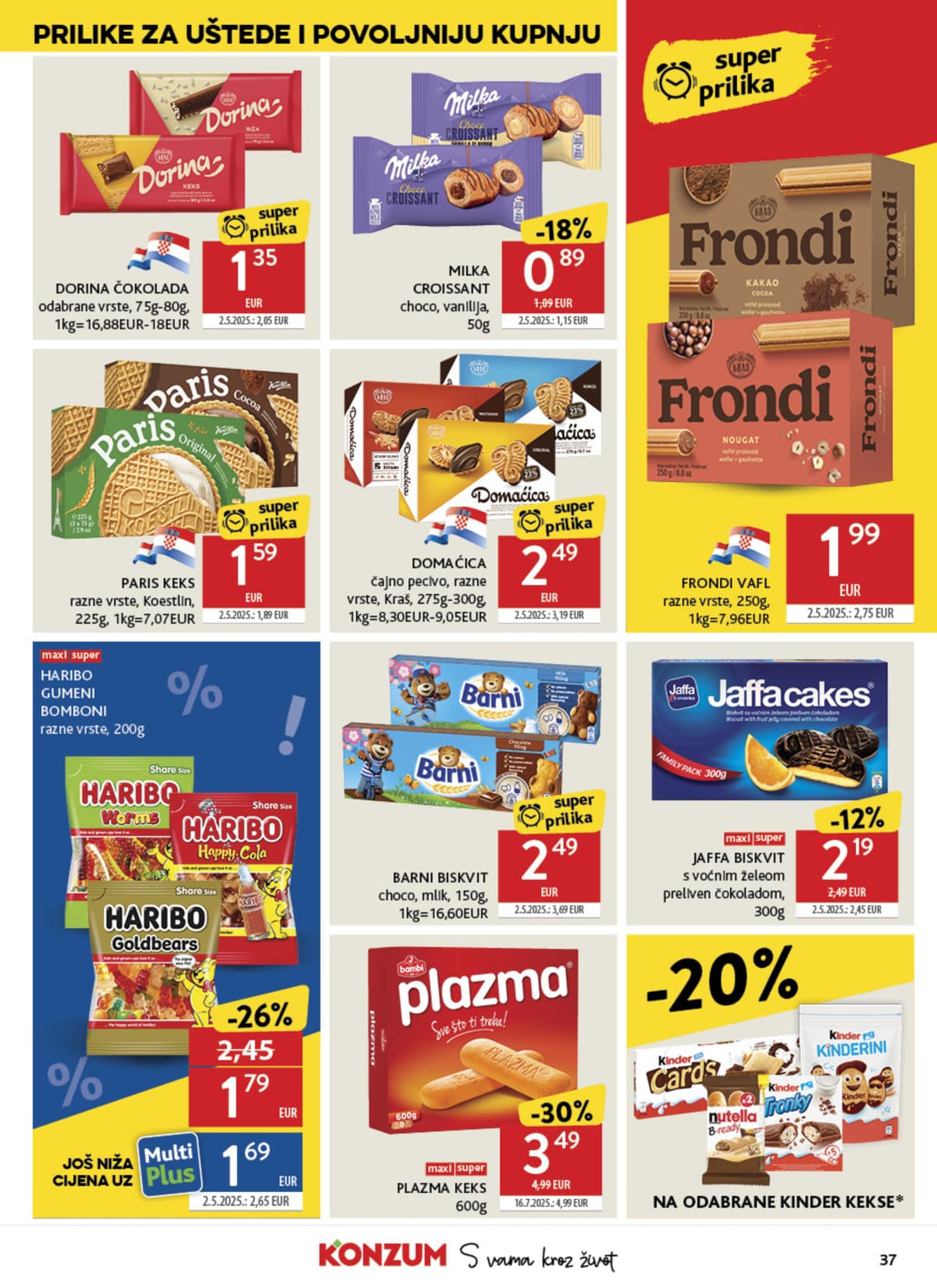 Stranica 37. Konzum kataloga - Tjedna Akcija od 09.06.2026