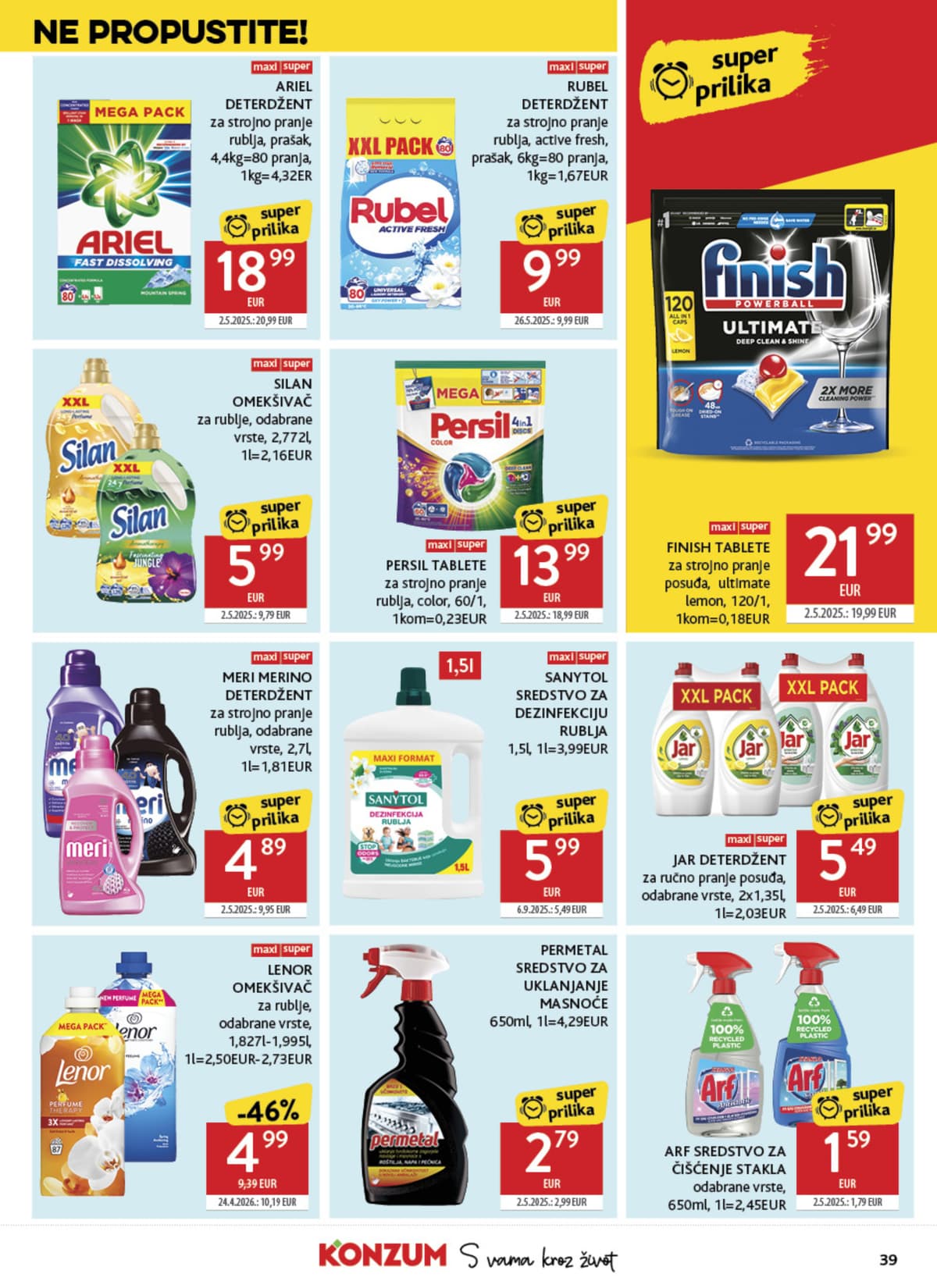 Stranica 38. Konzum kataloga - Tjedna Akcija od 09.06.2026