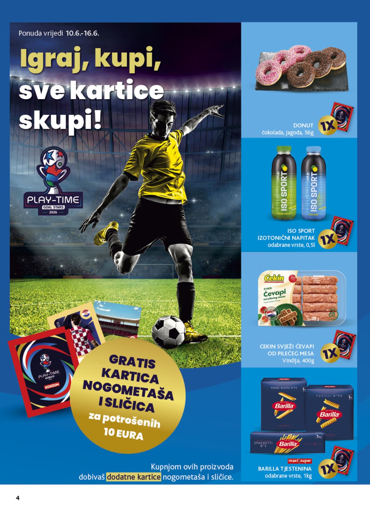 Stranica 4. Konzum kataloga - Tjedna Akcija od 09.06.2026