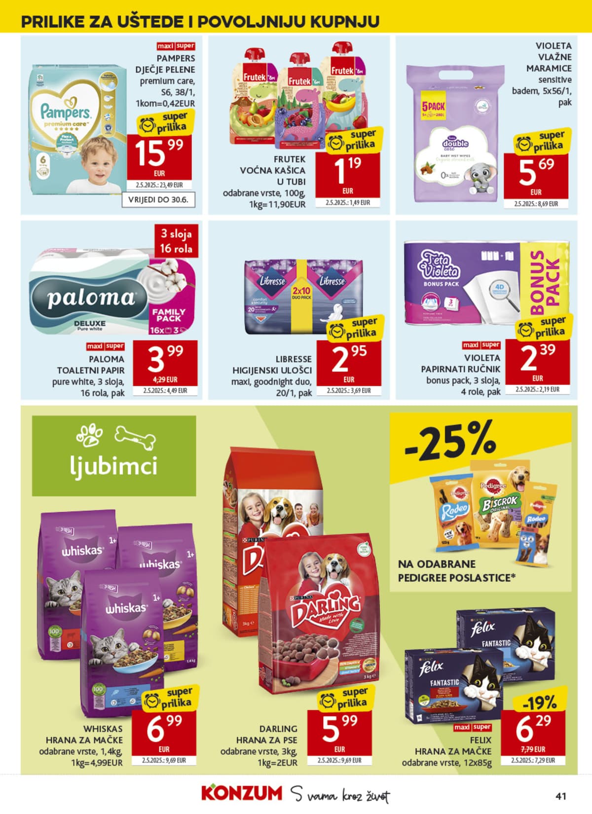 Stranica 40. Konzum kataloga - Tjedna Akcija od 09.06.2026