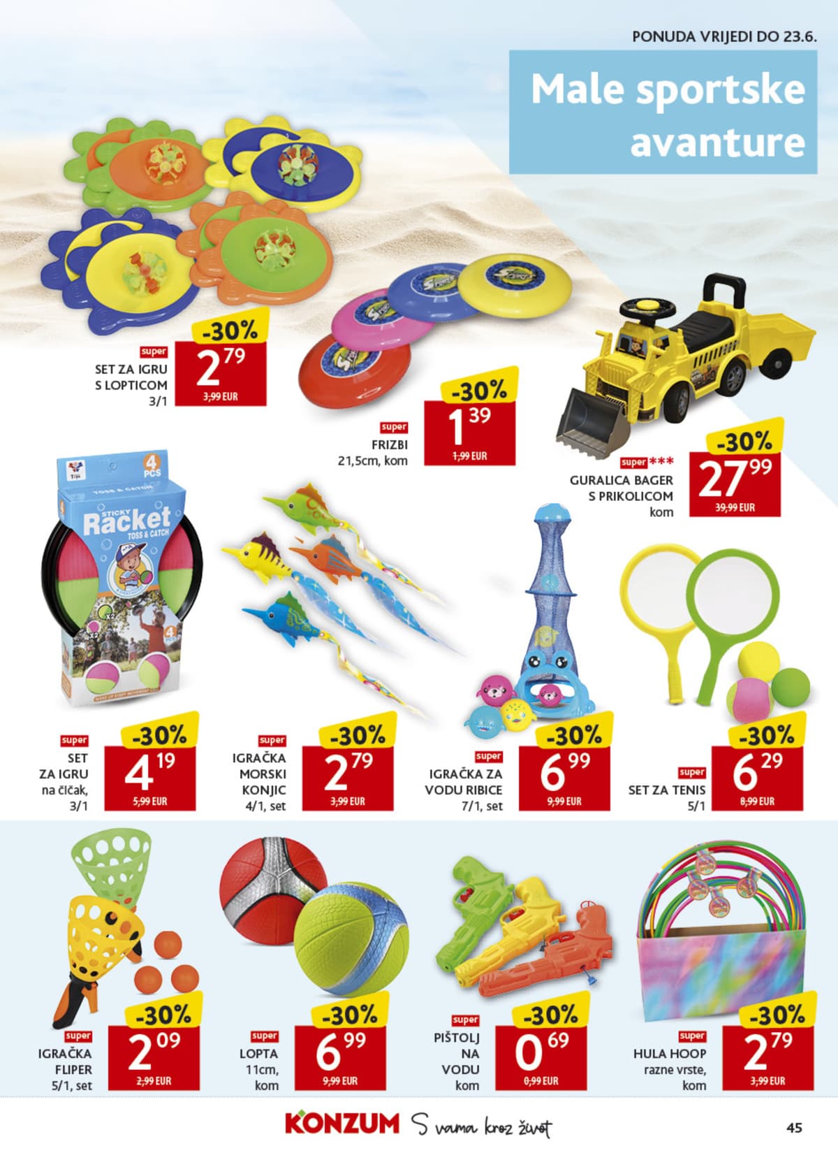 Stranica 44. Konzum kataloga - Tjedna Akcija od 09.06.2026