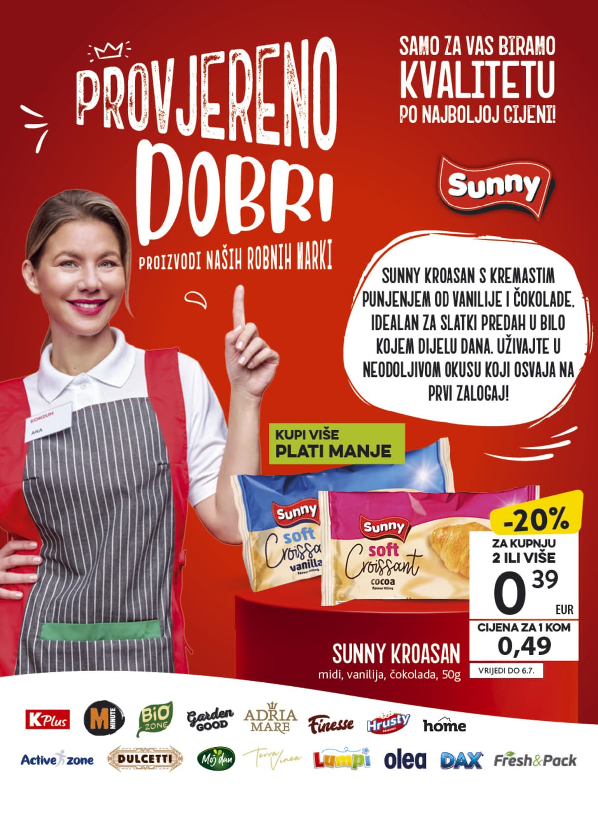Stranica 46. Konzum kataloga - Tjedna Akcija od 09.06.2026