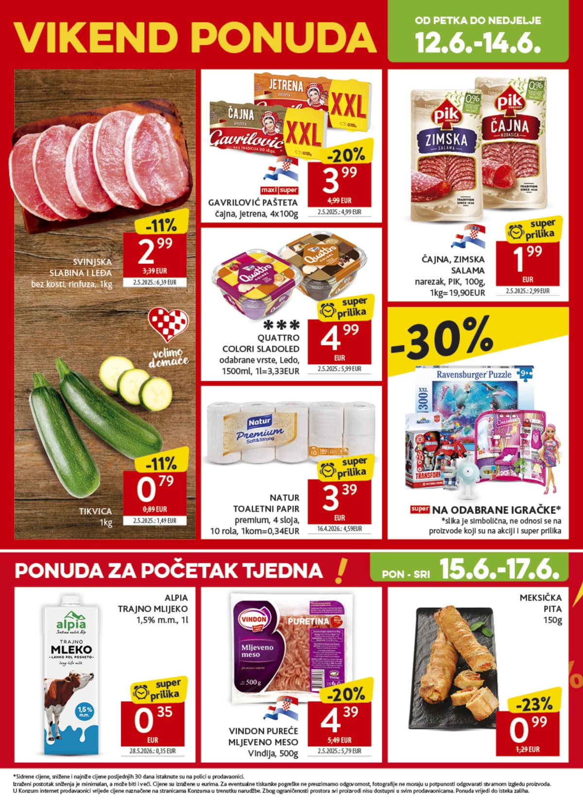 Stranica 48. Konzum kataloga - Tjedna Akcija od 09.06.2026