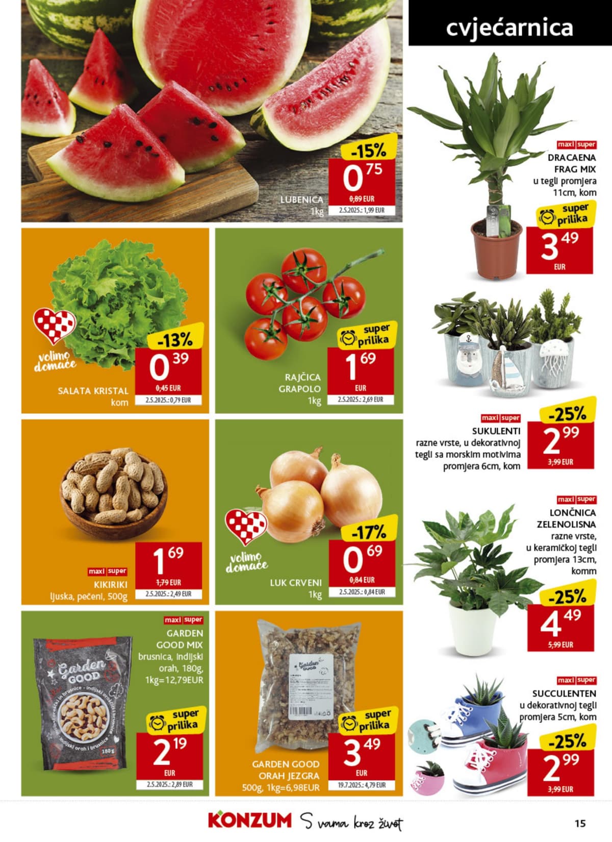 Stranica 15. Konzum kataloga - Tjedna Akcija od 16.06.2026