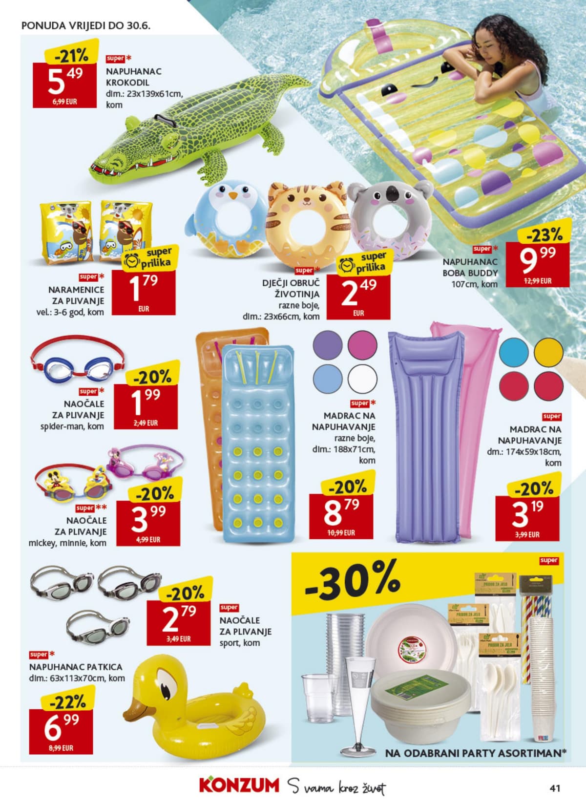 Stranica 41. Konzum kataloga - Tjedna Akcija od 16.06.2026