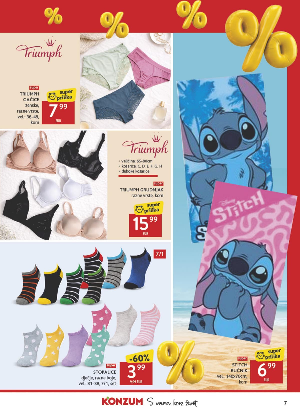 Stranica 7. Konzum kataloga - Top ponuda neprehrambenih proizvoda od 20.06.2026