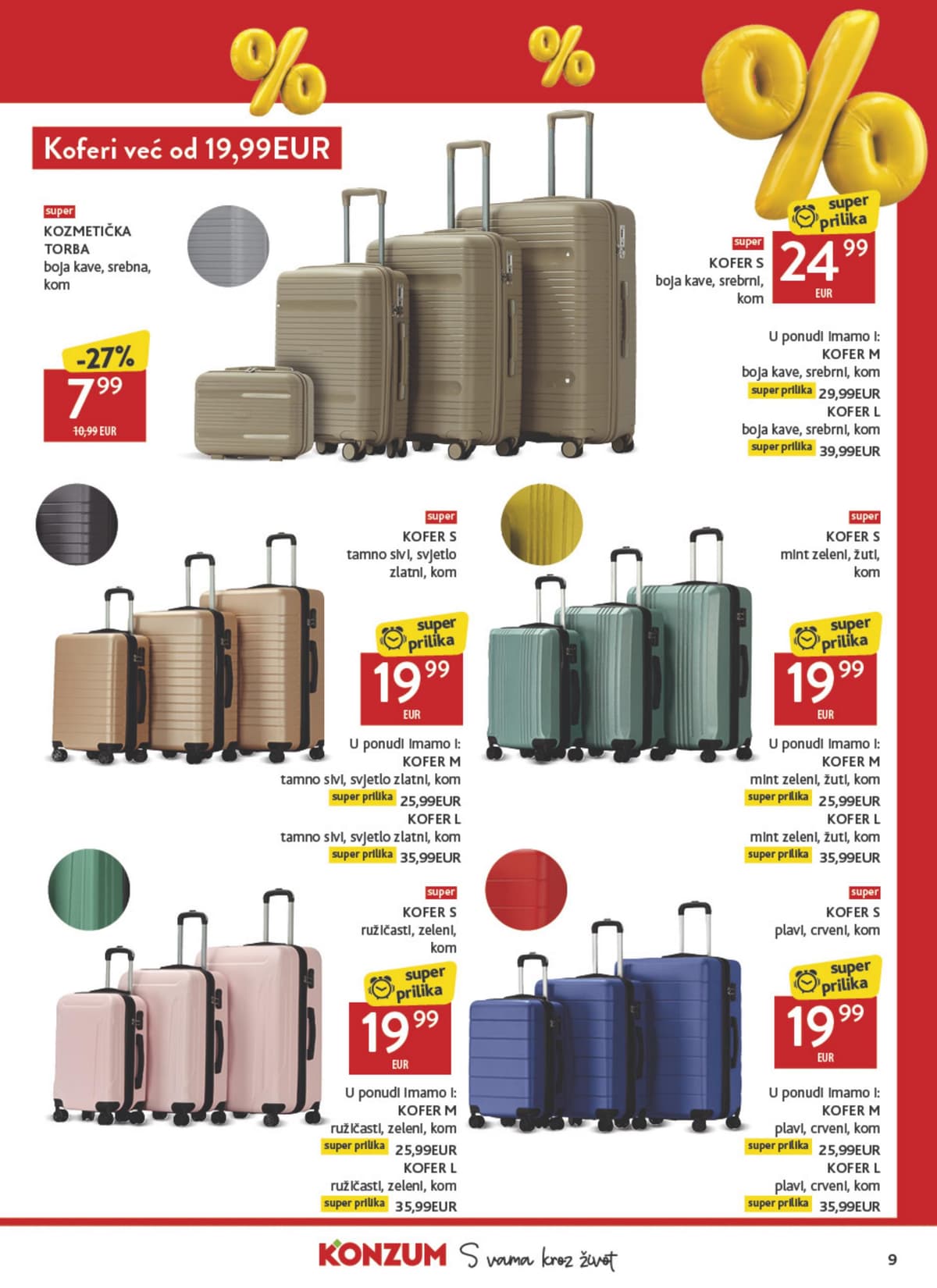 Stranica 9. Konzum kataloga - Top ponuda neprehrambenih proizvoda od 20.06.2026
