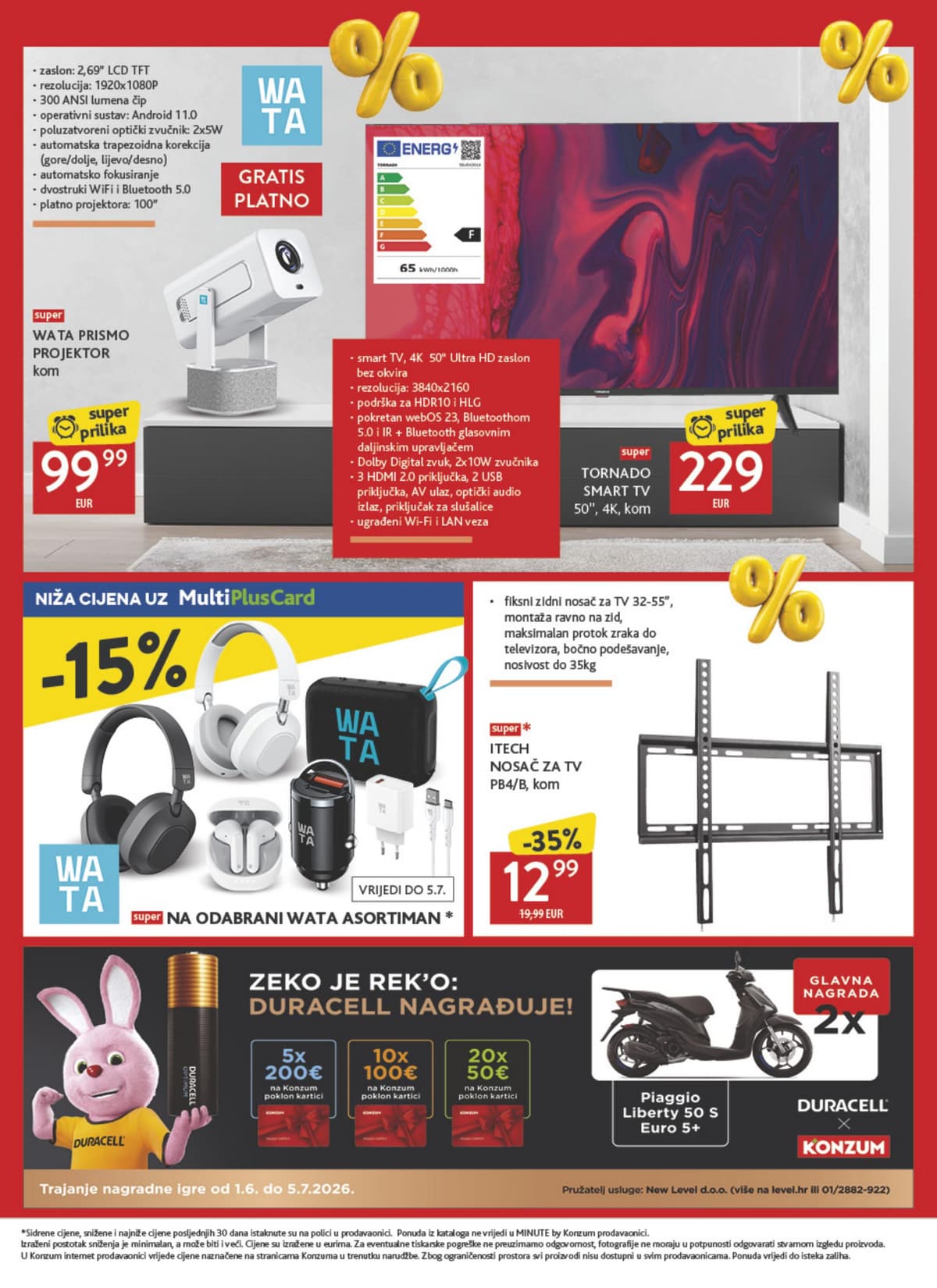 Stranica 12. Konzum kataloga - Top ponuda neprehrambenih proizvoda od 20.06.2026
