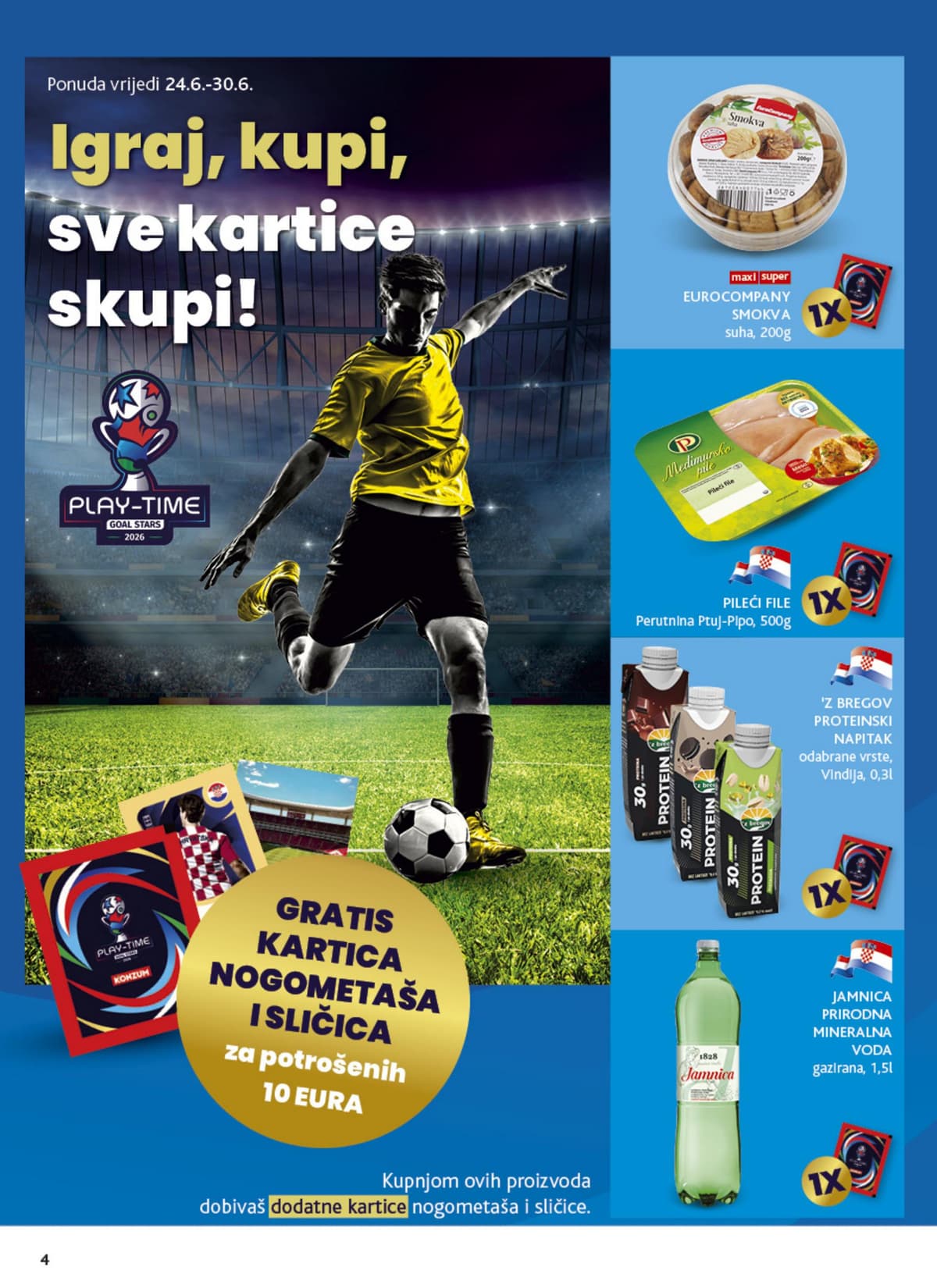 Stranica 4. Konzum kataloga - Tjedna Akcija od 20.06.2026