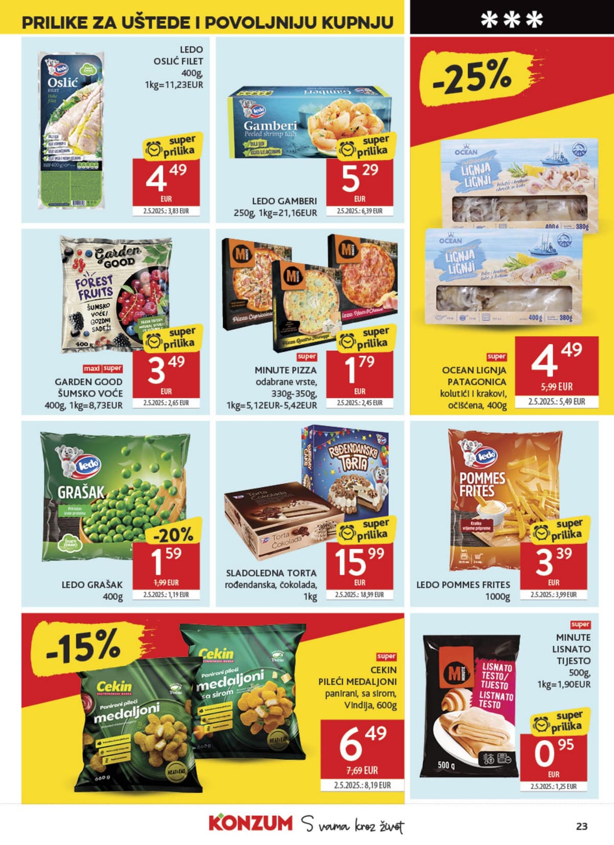 Stranica 23. Konzum kataloga - Tjedna Akcija od 20.06.2026