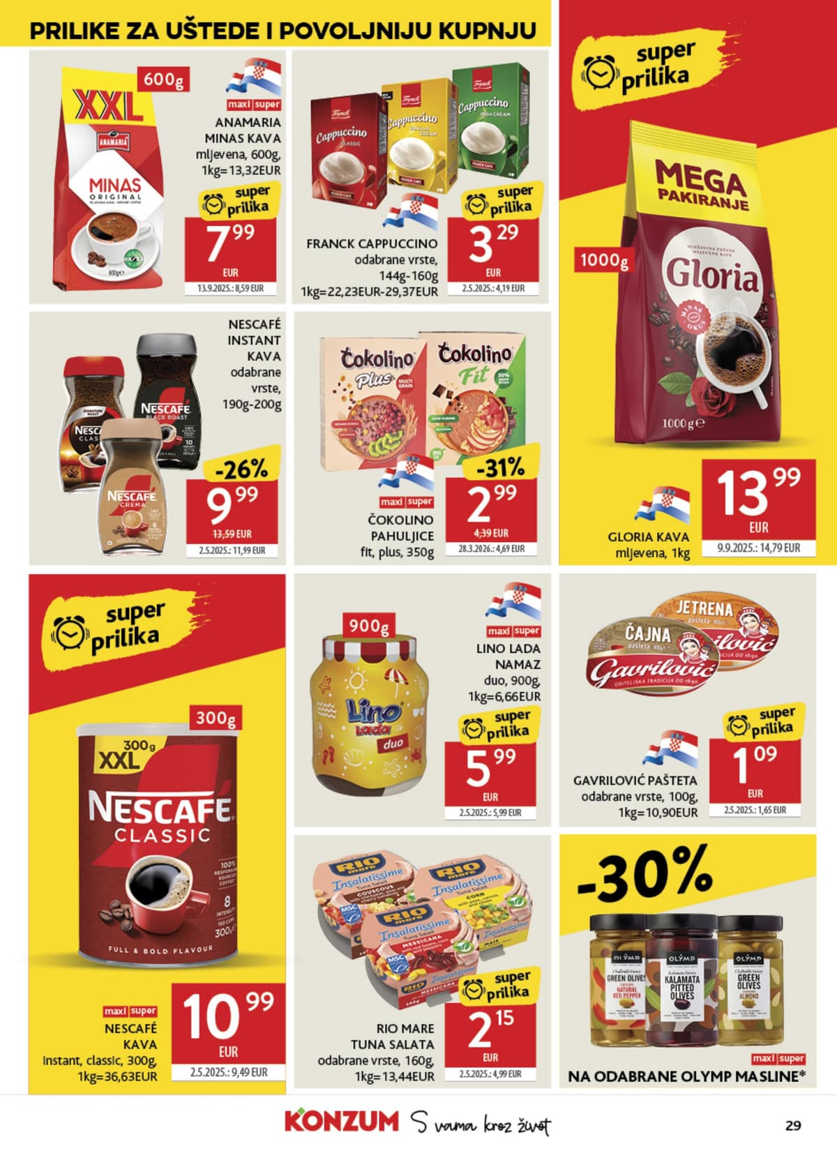 Stranica 29. Konzum kataloga - Tjedna Akcija