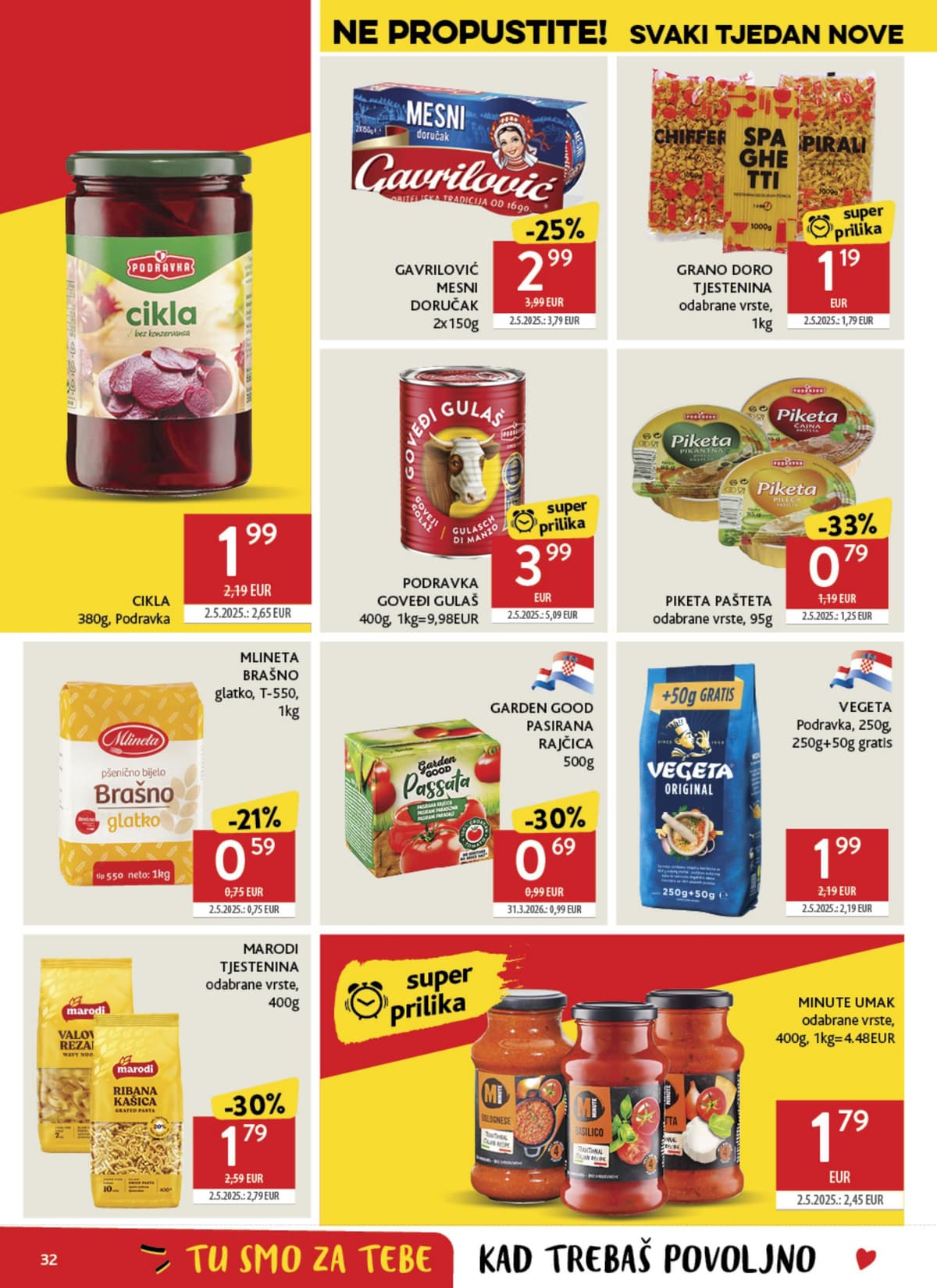 Stranica 32. Konzum kataloga - Tjedna Akcija