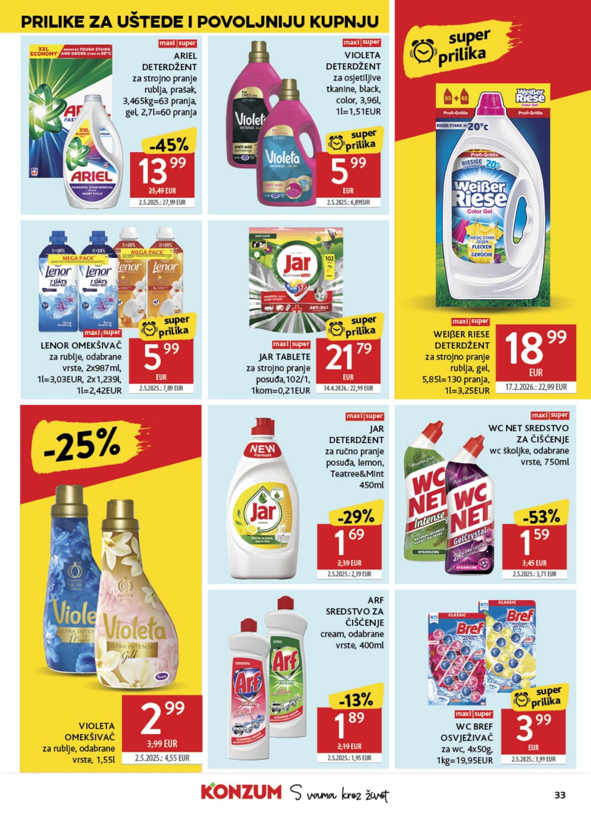 Stranica 33. Konzum kataloga - Tjedna Akcija
