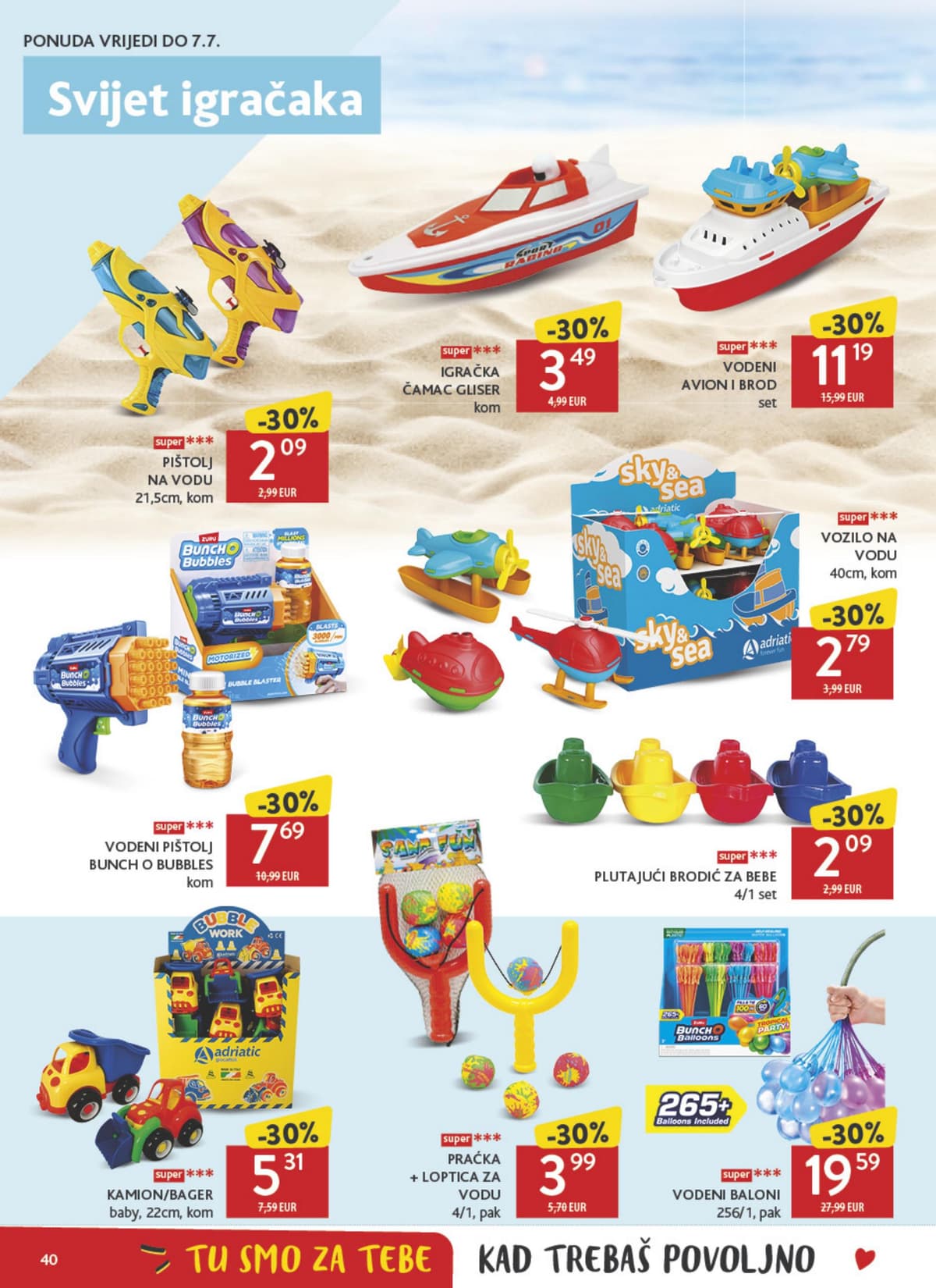 Stranica 40. Konzum kataloga - Tjedna Akcija od 20.06.2026