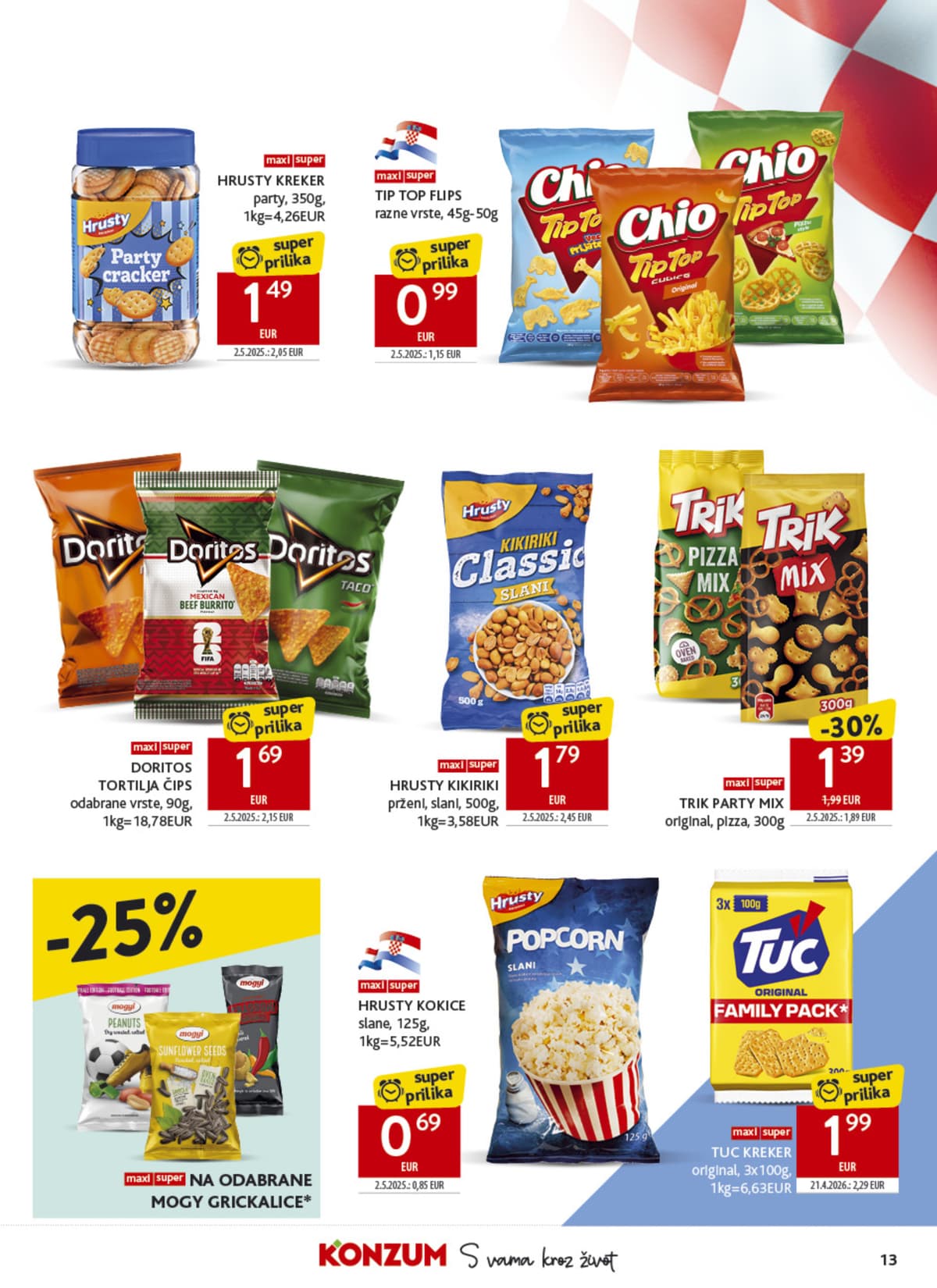 Stranica 13. Konzum kataloga - Tjedna Akcija od 01.07.2026
