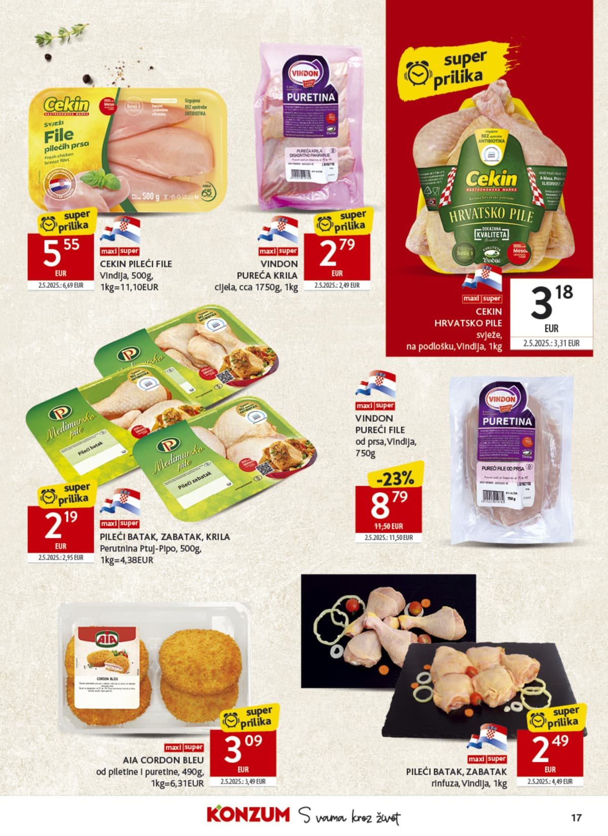Stranica 17. Konzum kataloga - Tjedna Akcija od 01.07.2026
