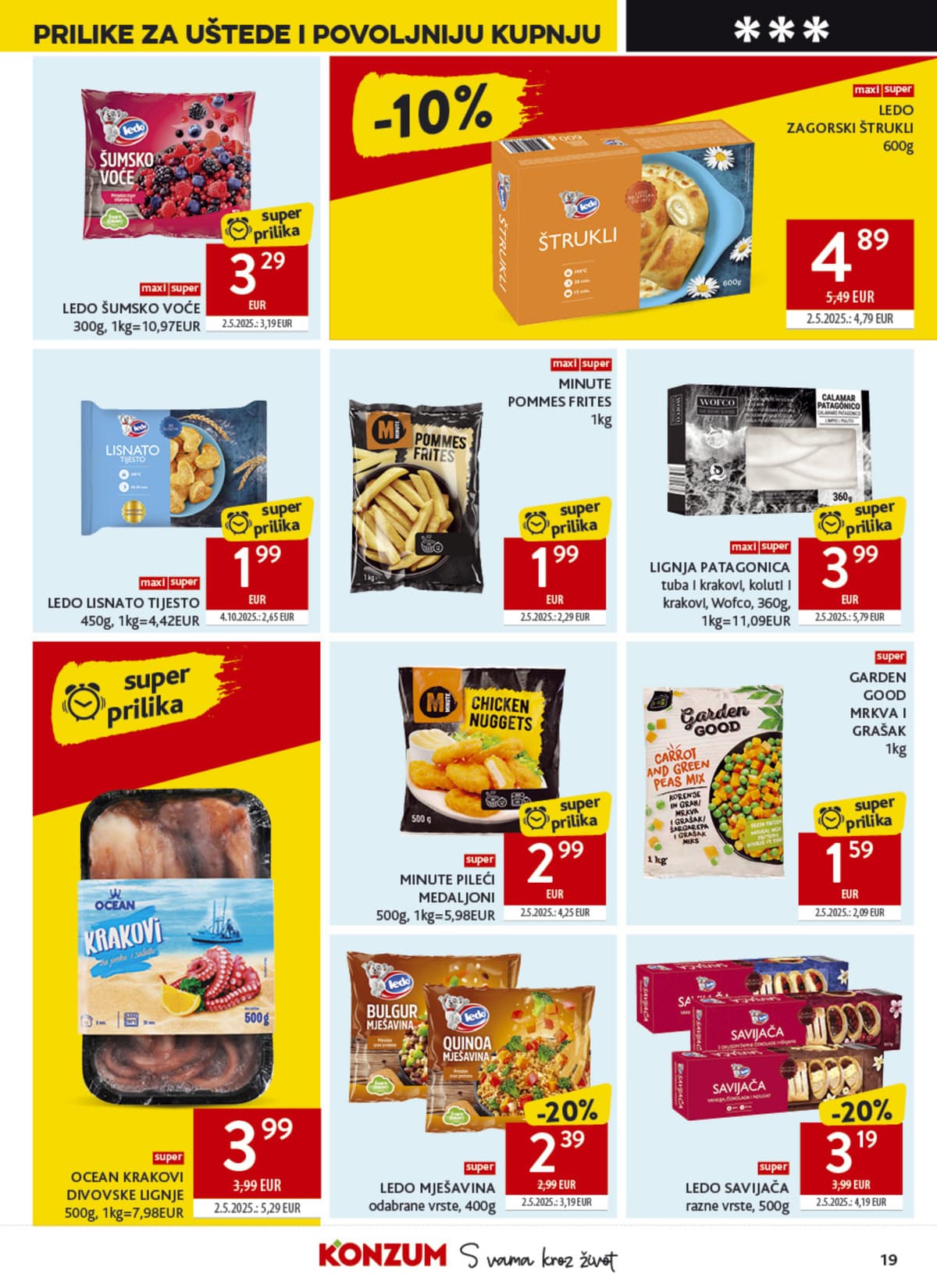 Stranica 19. Konzum kataloga - Tjedna Akcija od 01.07.2026