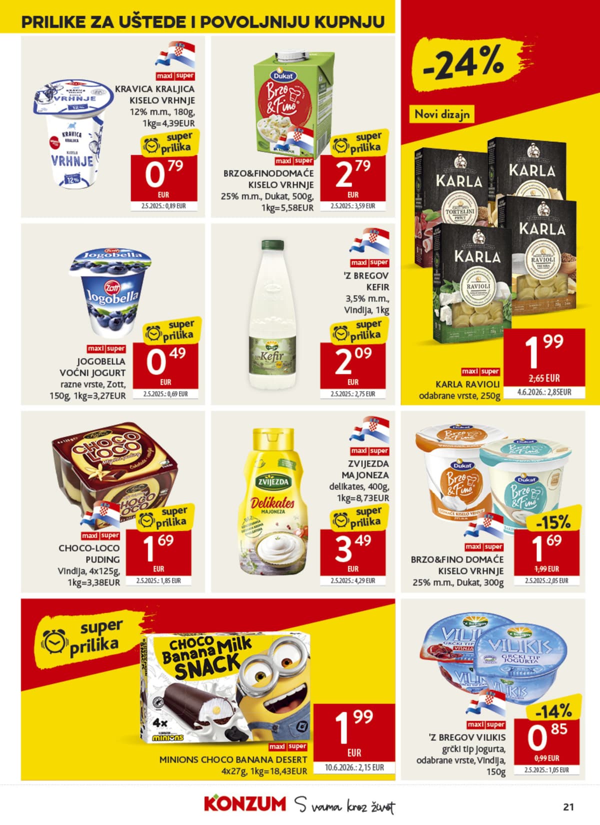 Stranica 21. Konzum kataloga - Tjedna Akcija od 01.07.2026