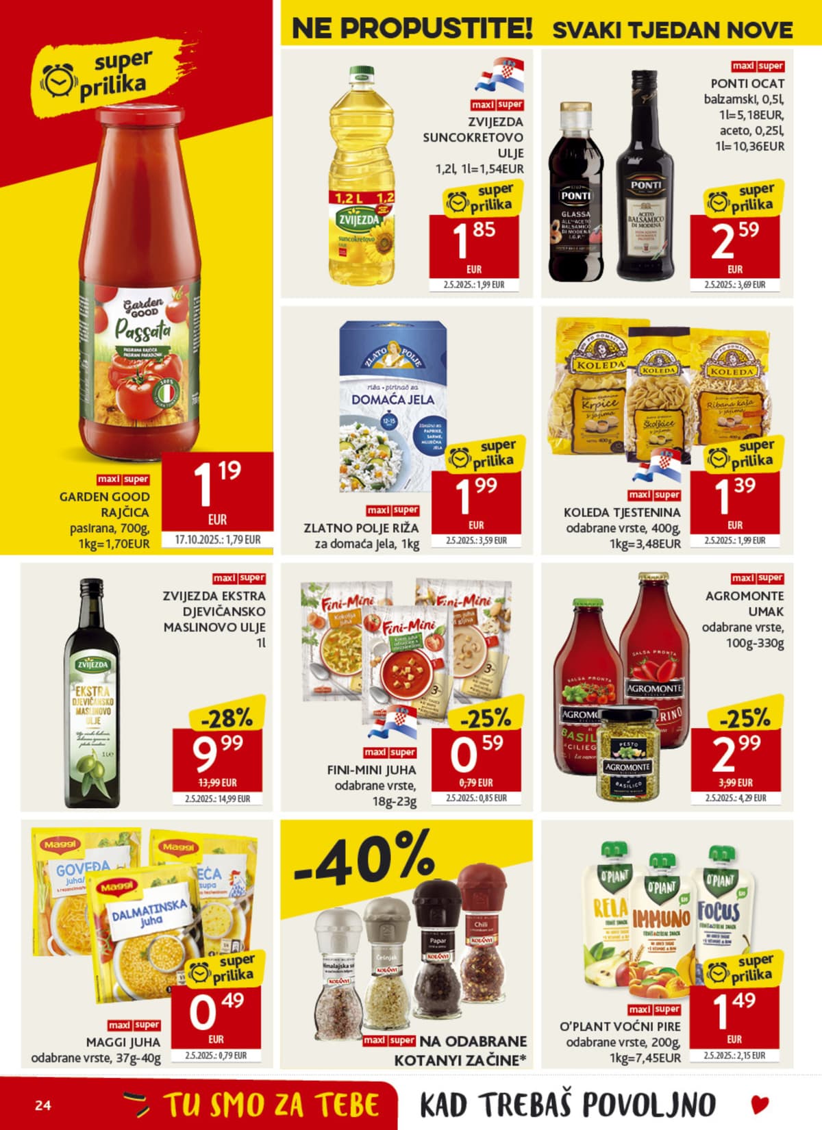 Stranica 24. Konzum kataloga - Tjedna Akcija od 01.07.2026