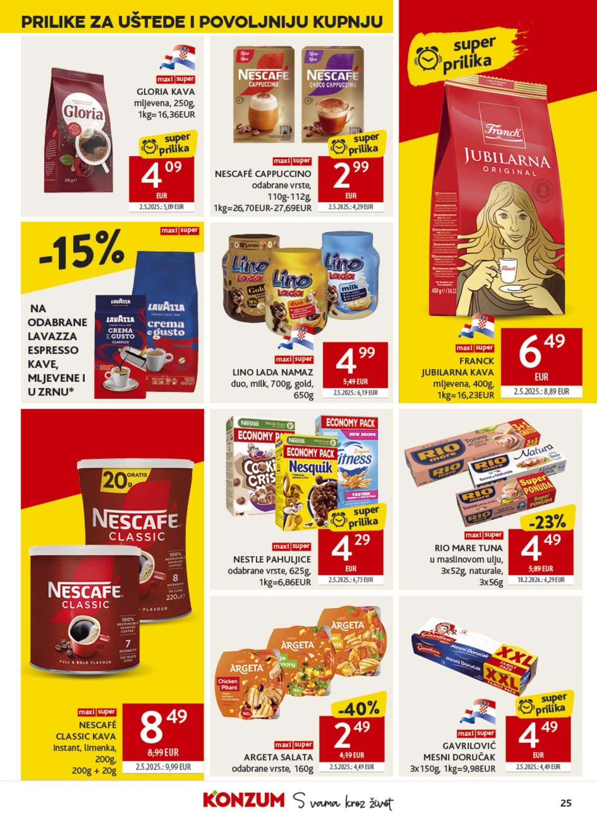 Stranica 25. Konzum kataloga - Tjedna Akcija od 01.07.2026