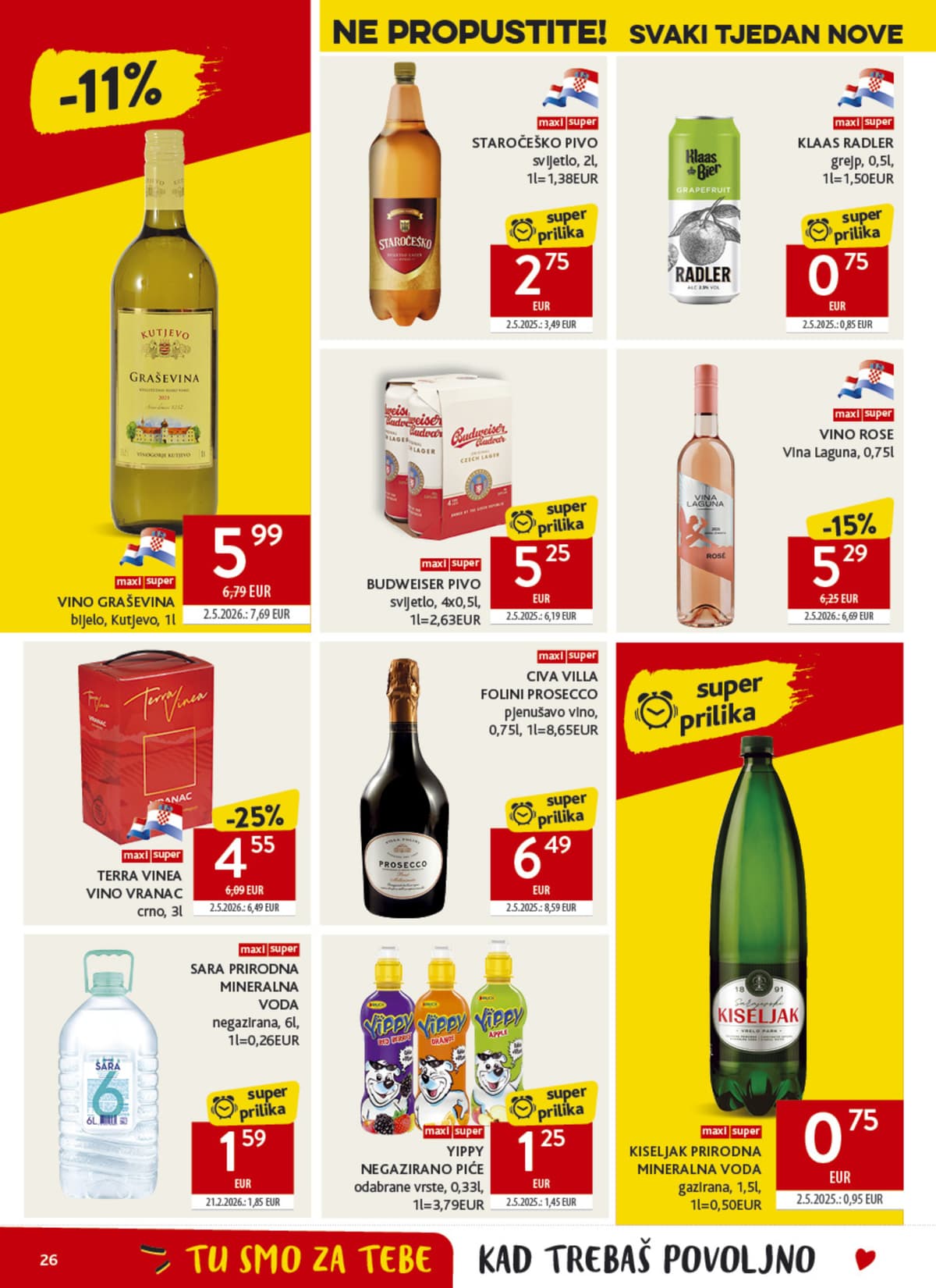 Stranica 26. Konzum kataloga - Tjedna Akcija od 01.07.2026